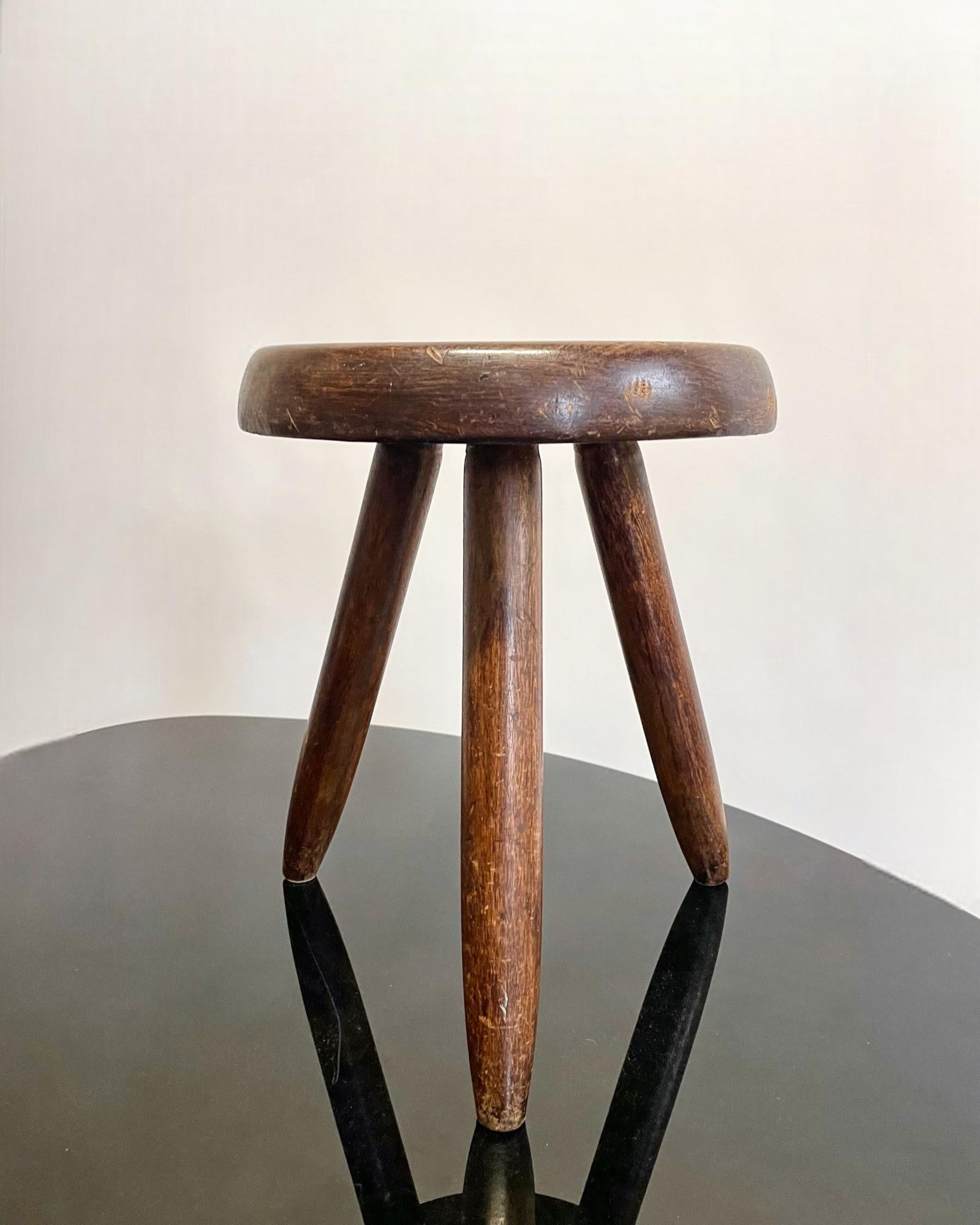 Modern Charlotte Perriand Berger Stool For Sale