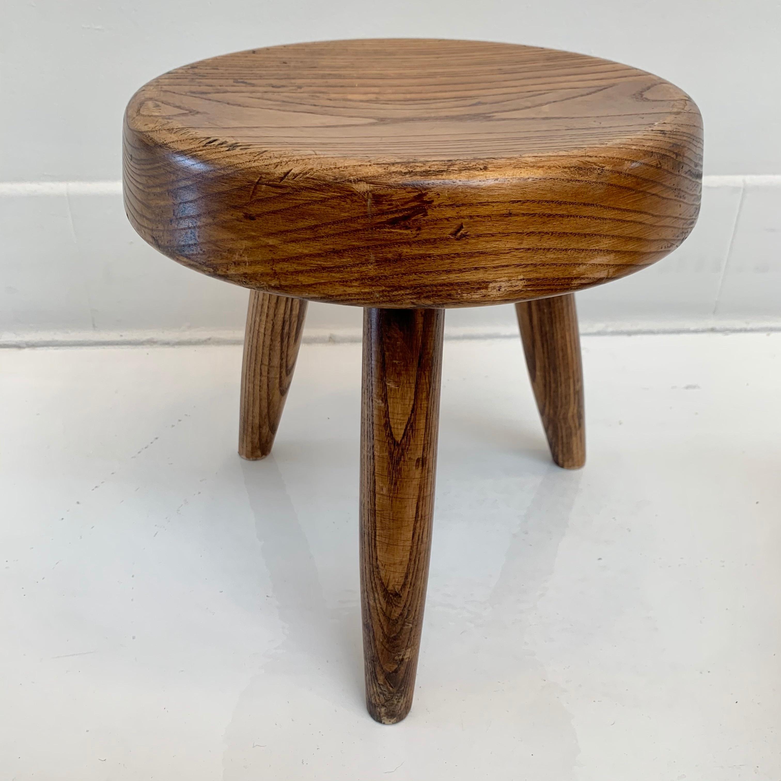French Charlotte Perriand Berger Stool