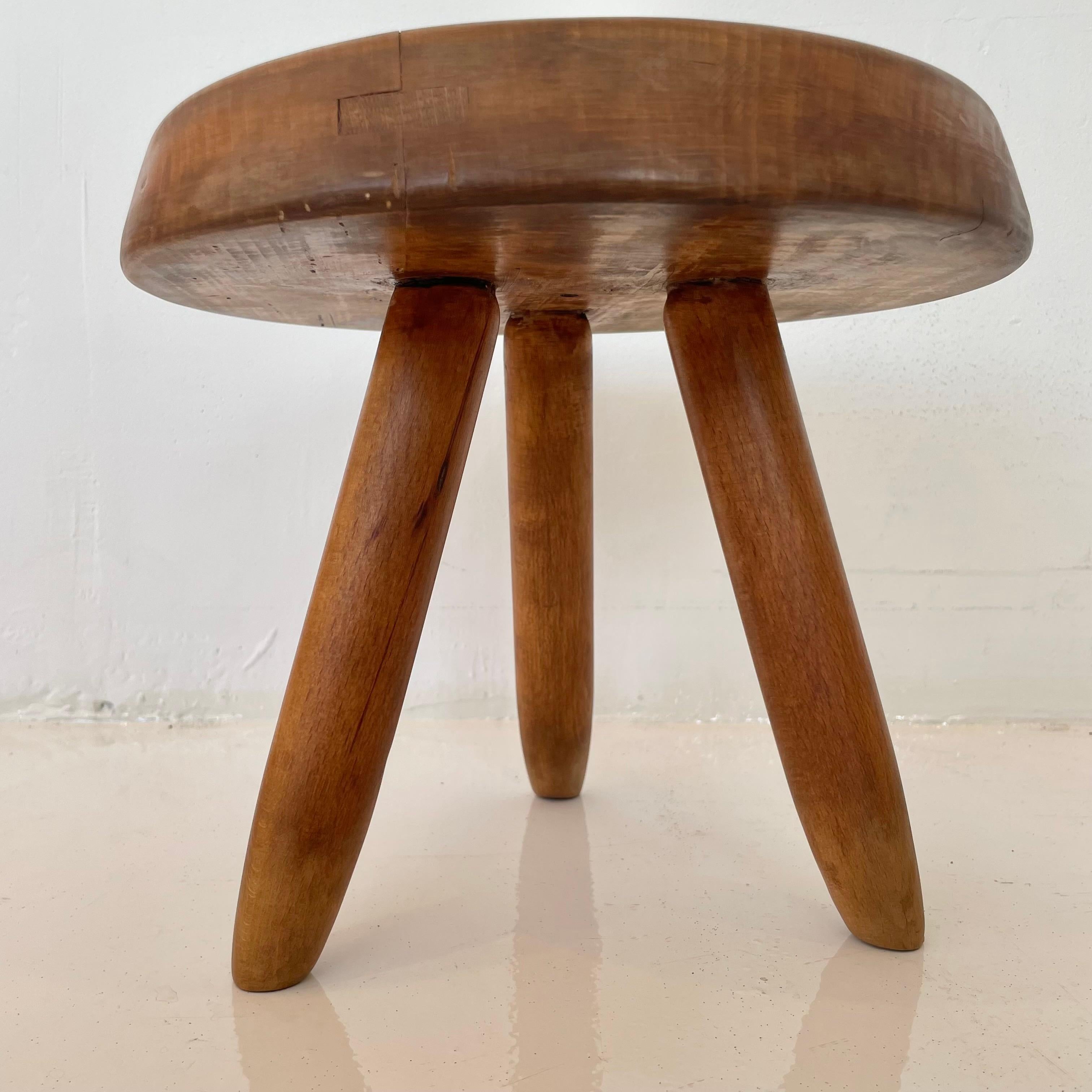 French Charlotte Perriand Berger Stool