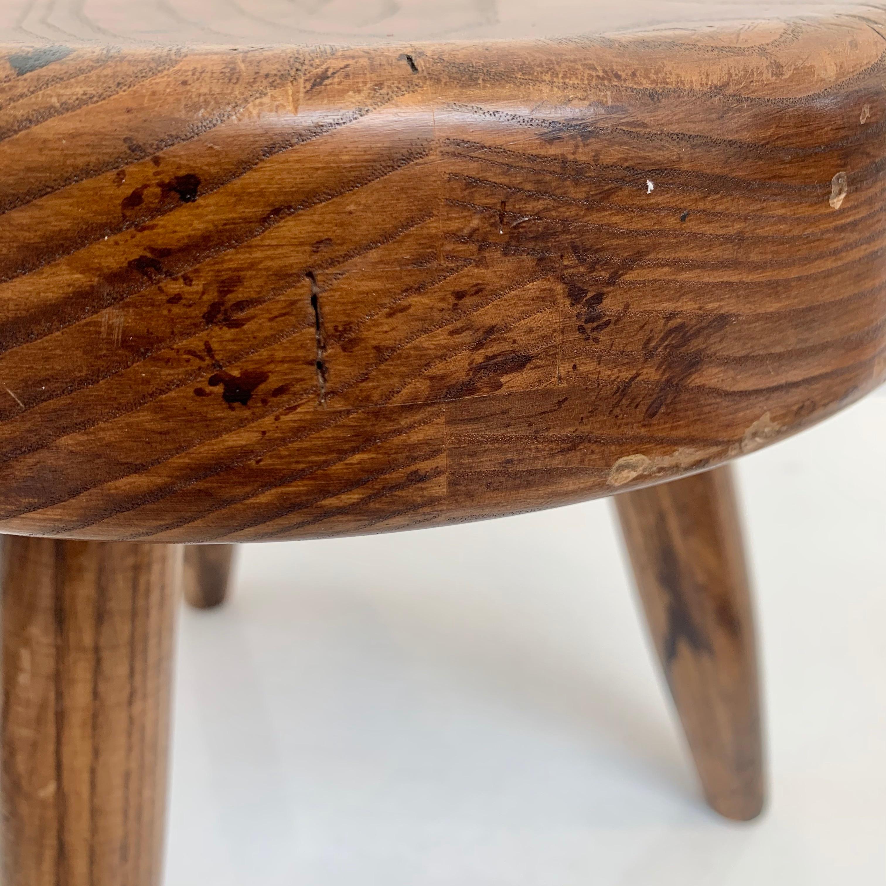 Charlotte Perriand Berger Stool In Good Condition In Los Angeles, CA