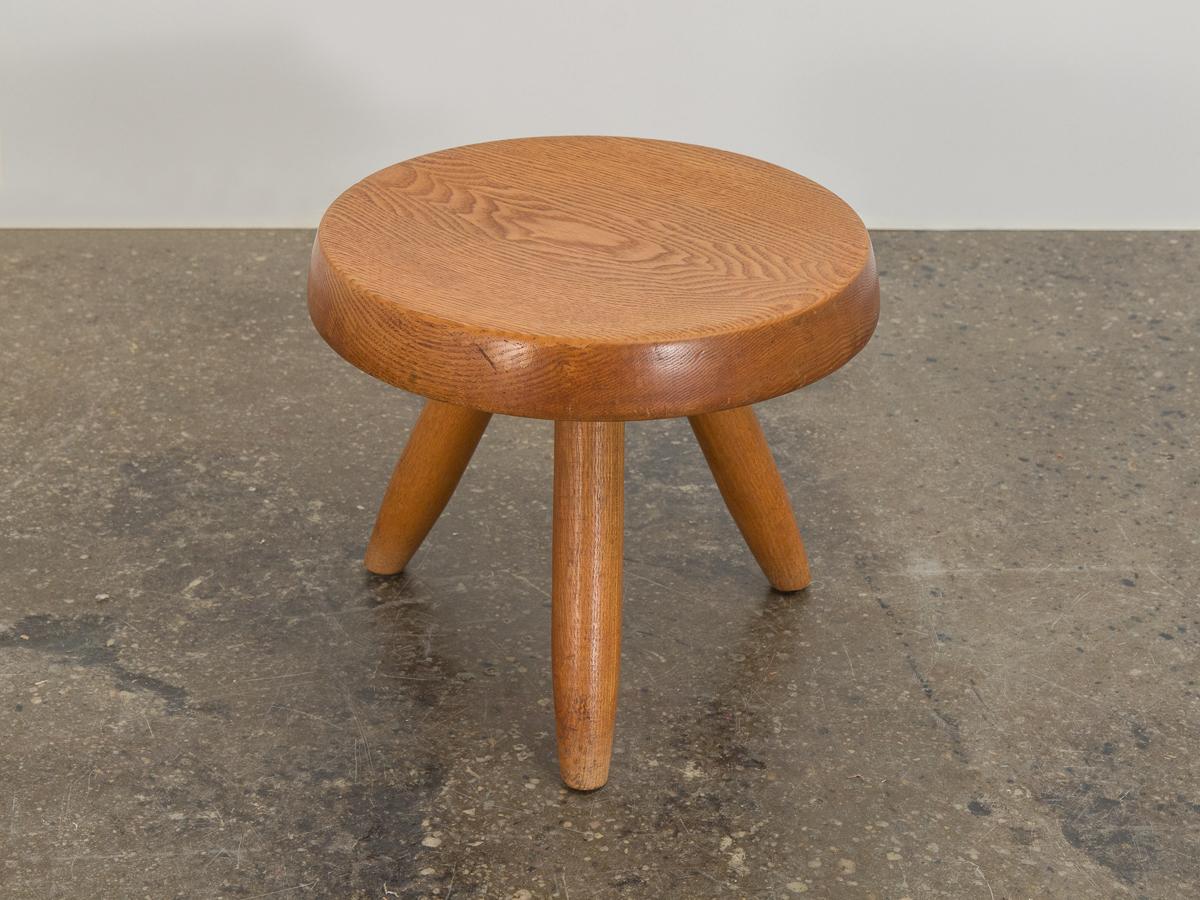 Turned Charlotte Perriand Berger Stool