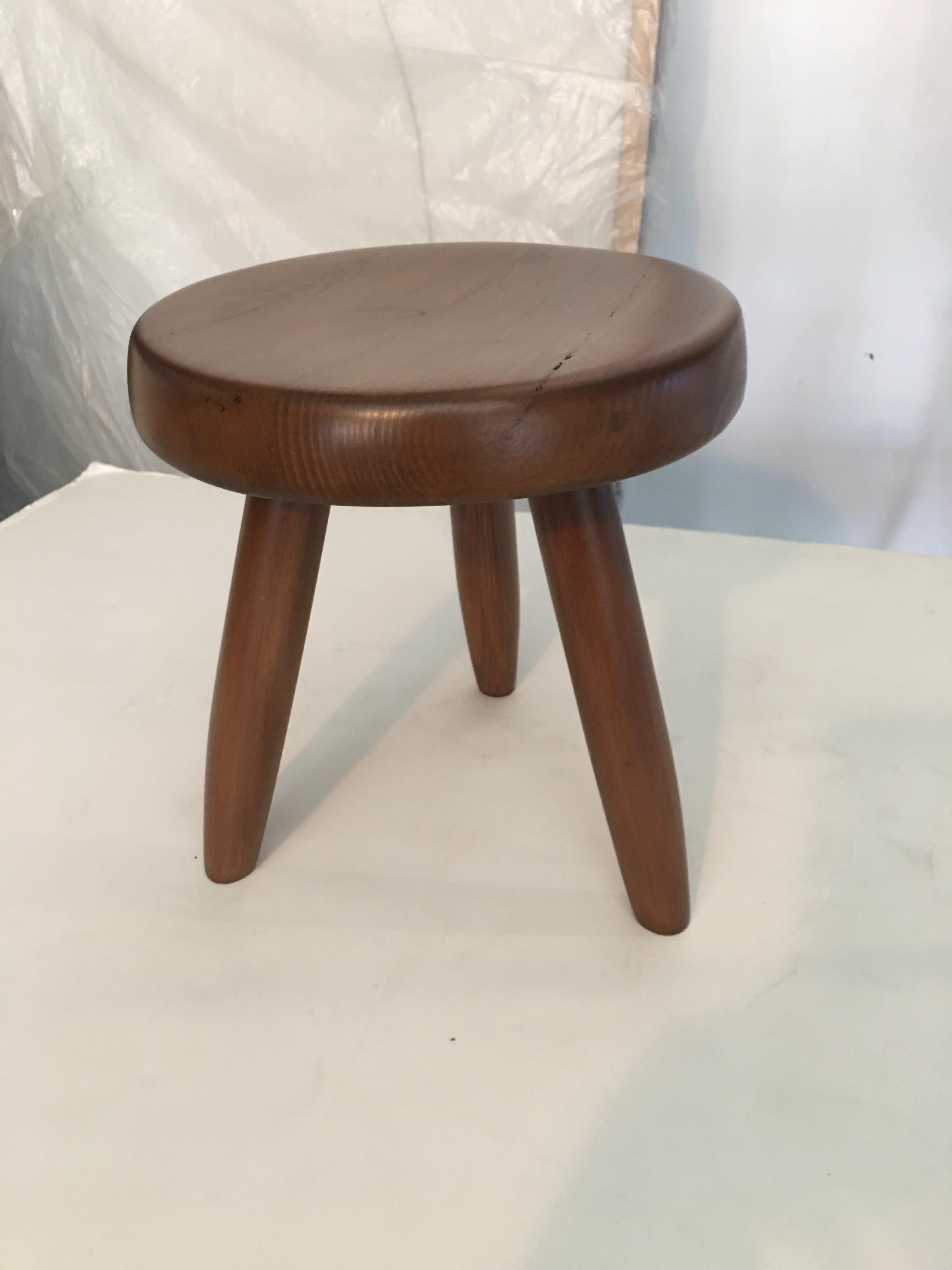 French Charlotte Perriand Berger Stool For Sale