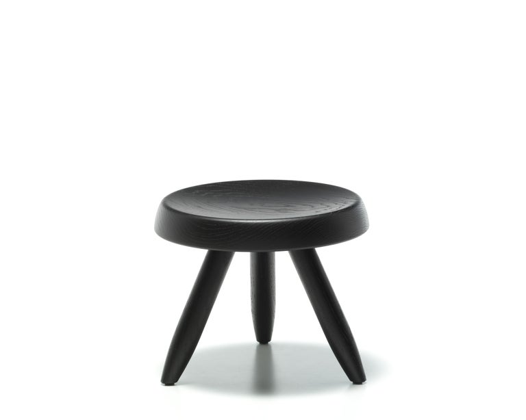 Charlotte Perriand Berger Wood Stool by Cassina In New Condition For Sale In Barcelona, Barcelona