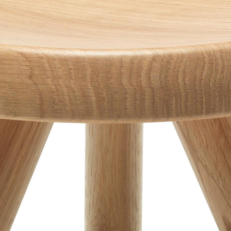 Charlotte Perriand Berger Wood Stool by Cassina For Sale 2