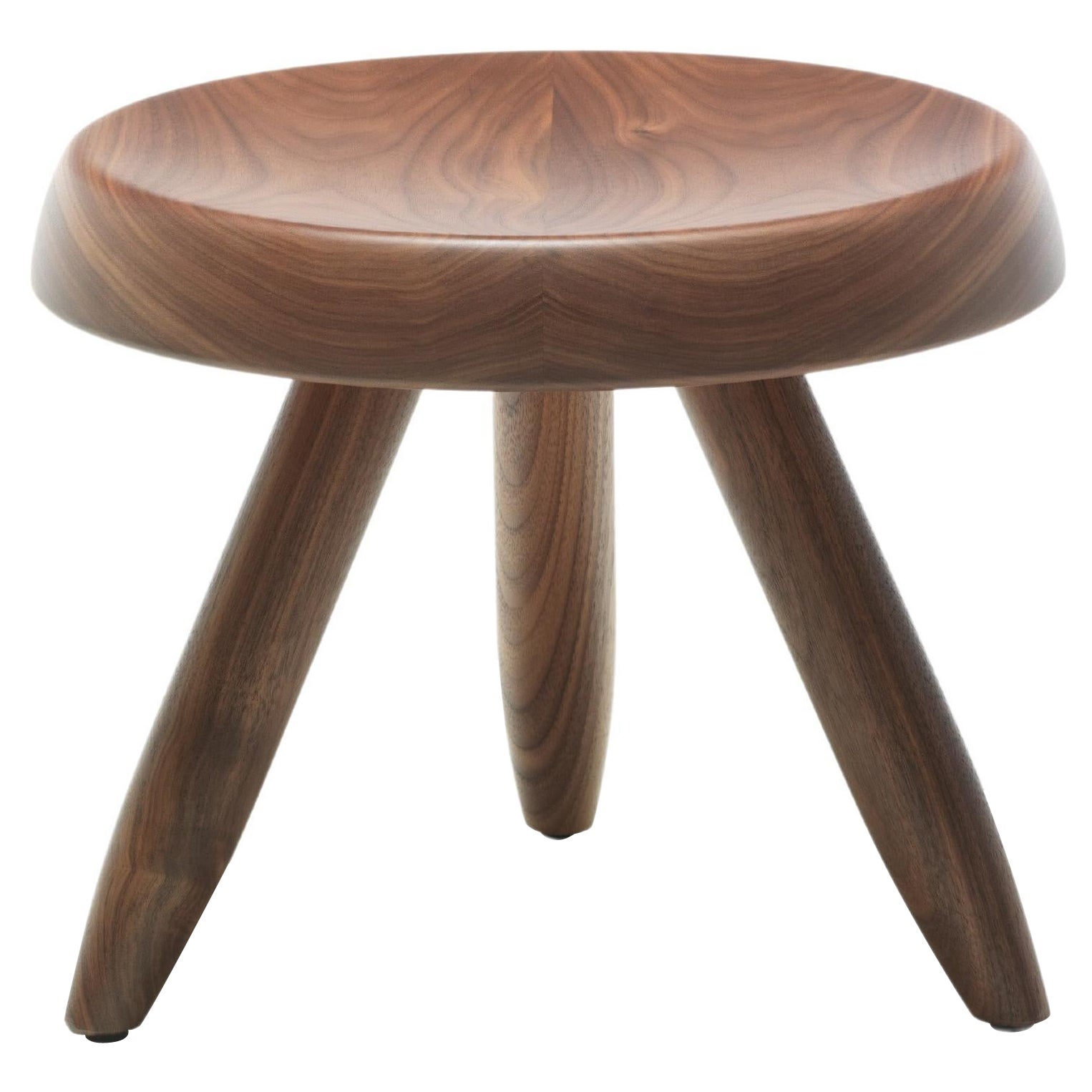 Charlotte Perriand Berger Wood Stool by Cassina