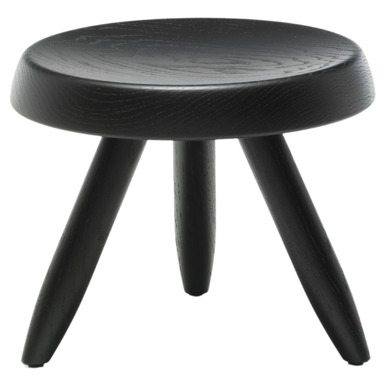 Charlotte Perriand Berger Wood Stool by Cassina For Sale