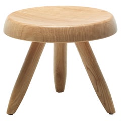 Charlotte Perriand Berger Wood Stool by Cassina