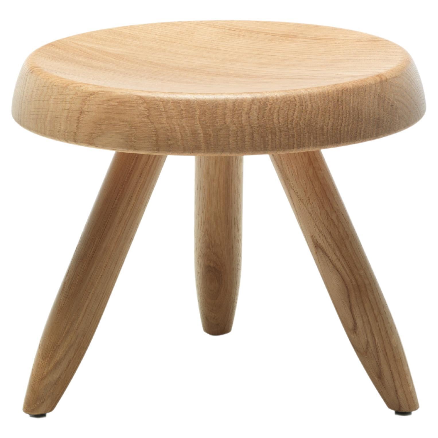 Charlotte Perriand Berger Wood Stool by Cassina