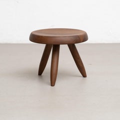 Charlotte Perriand Sgabello in Wood per Cassina