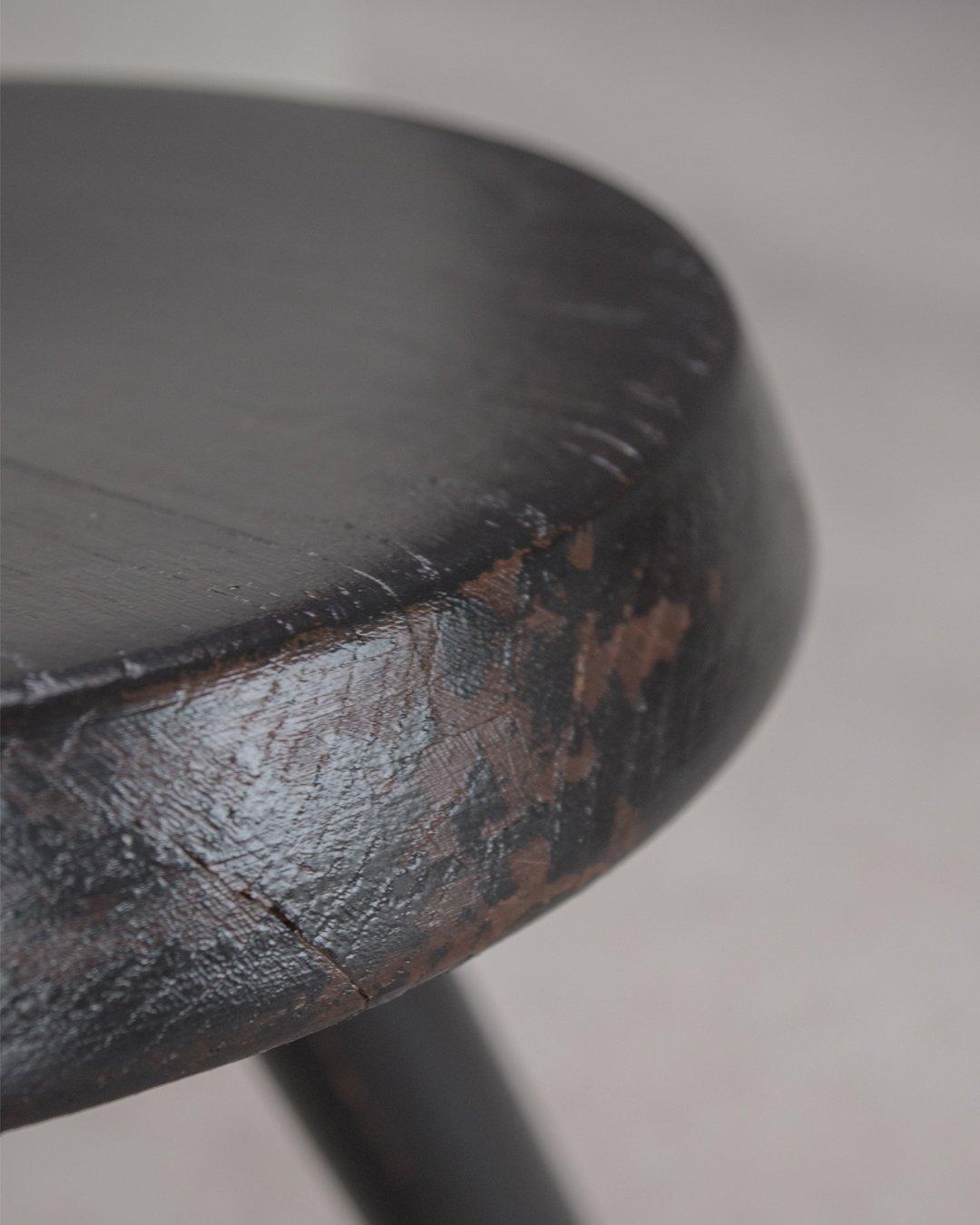 Charlotte Perriand - Tabouret Berger haut « Milk » ou « Shepherd » noir en vente 1