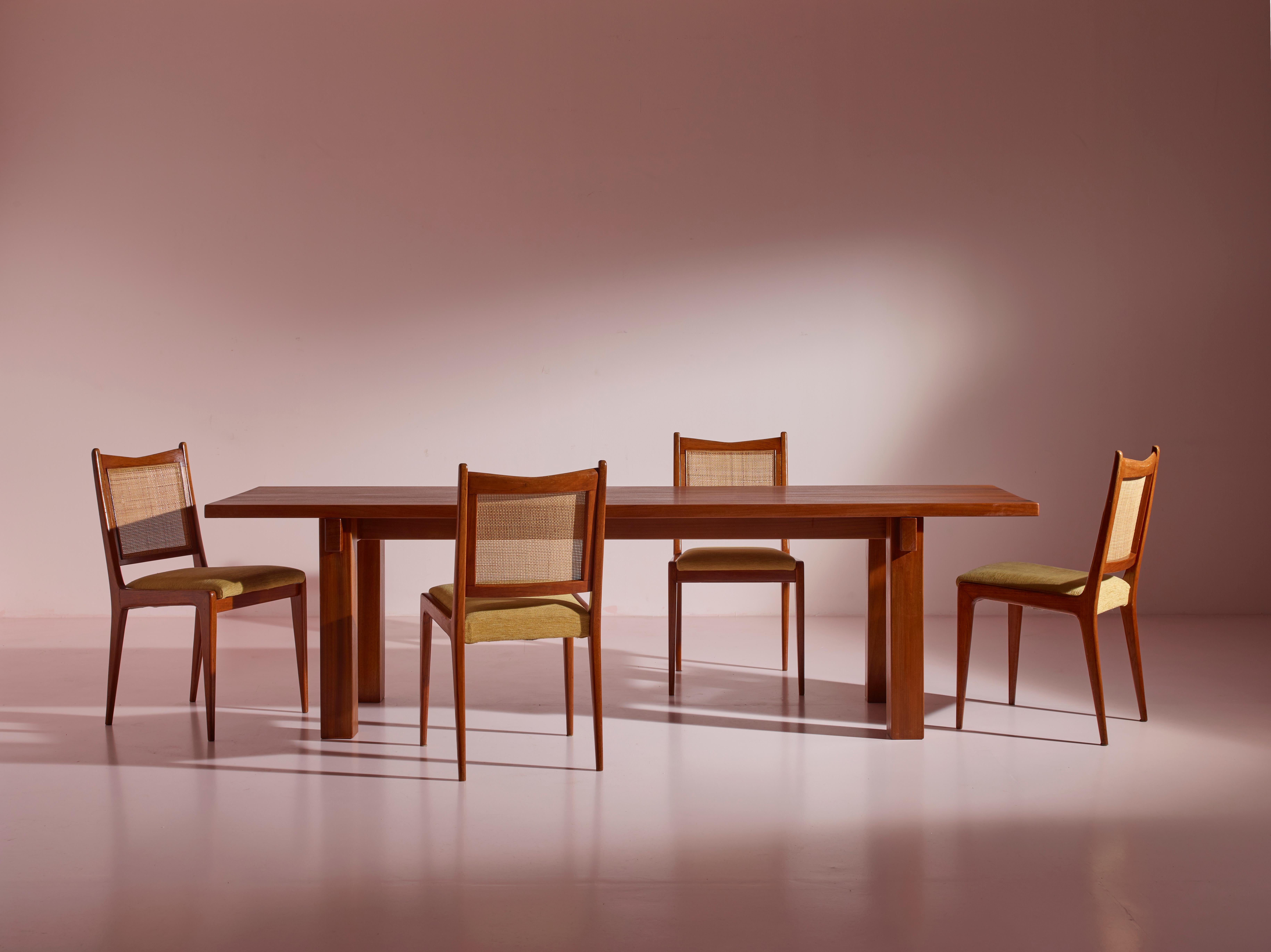 Charlotte Perriand Brasil, Esstisch, hergestellt von Sentou, Frankreich, 1970er Jahre 3