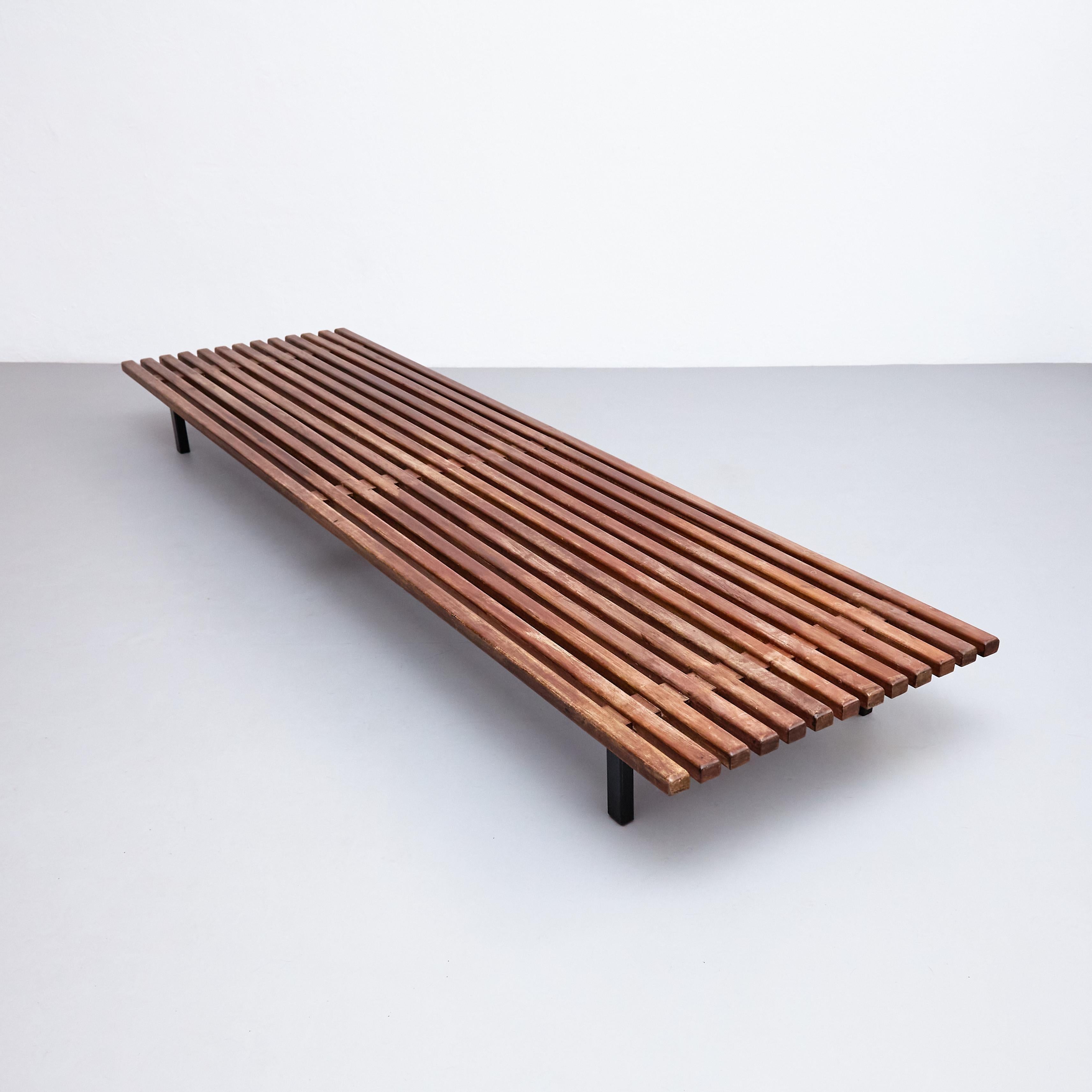 Charlotte Perriand Cansado Bench, circa 1950 For Sale 4