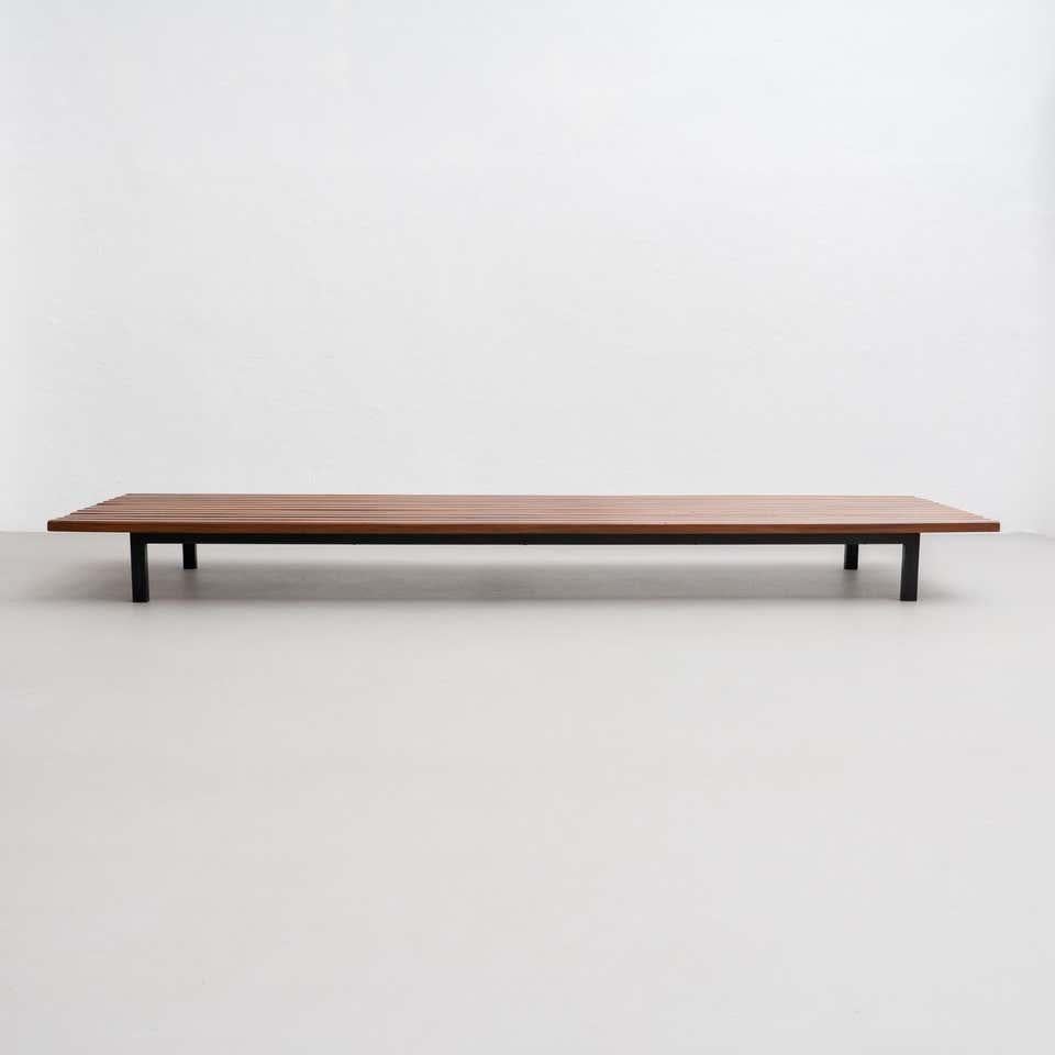 Mid-Century Modern Charlotte Perriand Cansado Bench, circa 1950