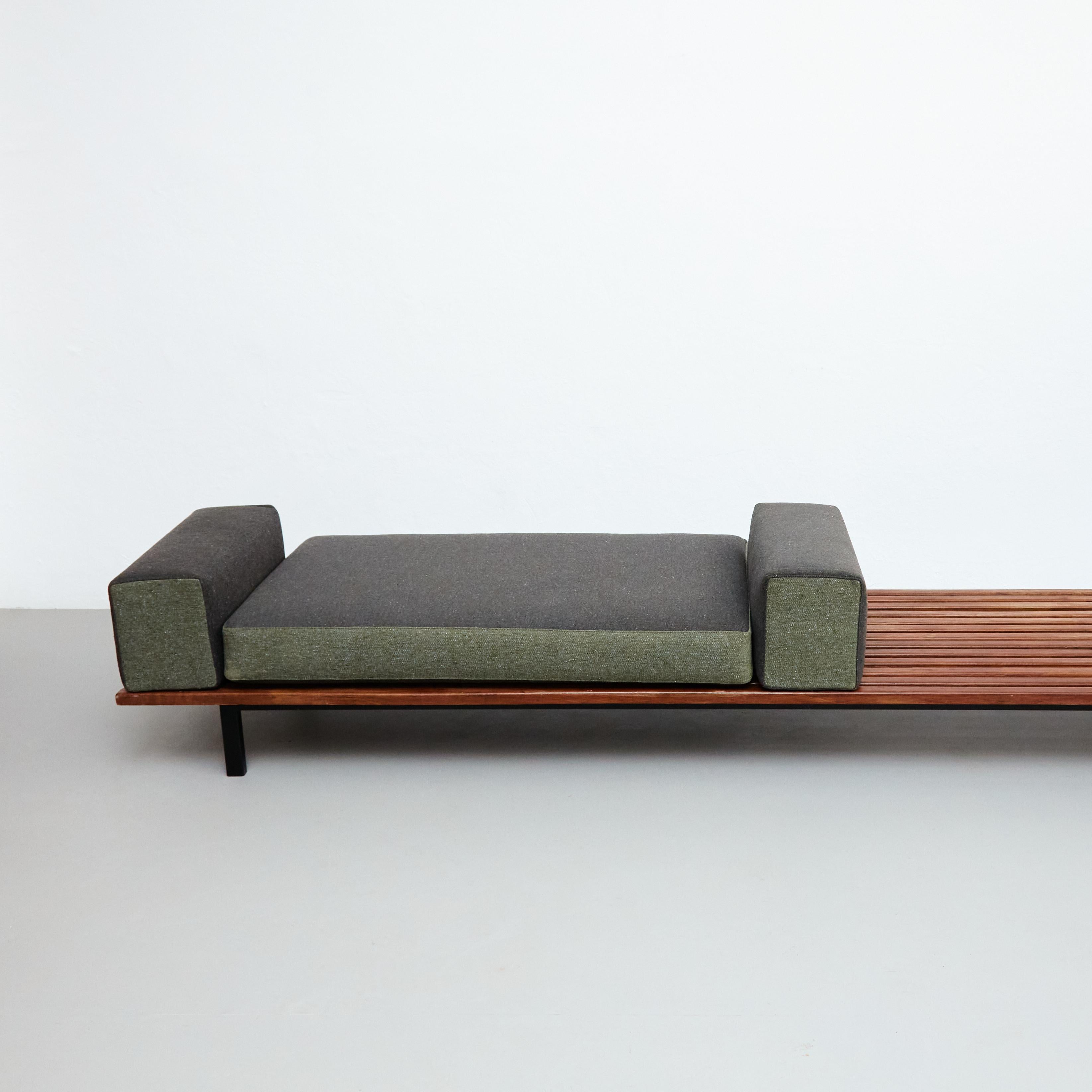 French Charlotte Perriand Cansado Bench, circa 1950 For Sale