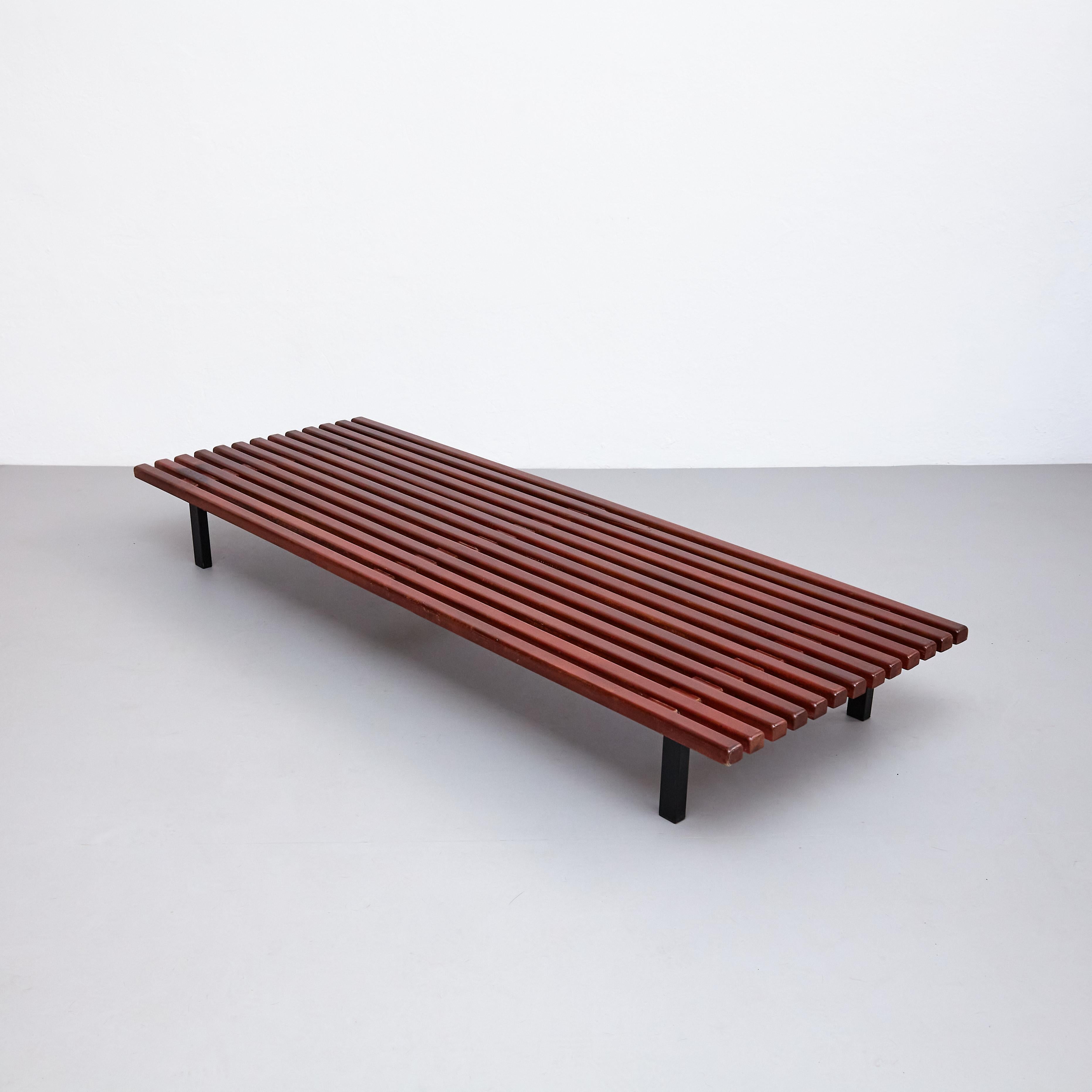 Mid-20th Century Charlotte Perriand Cansado Bench, circa 1950 For Sale