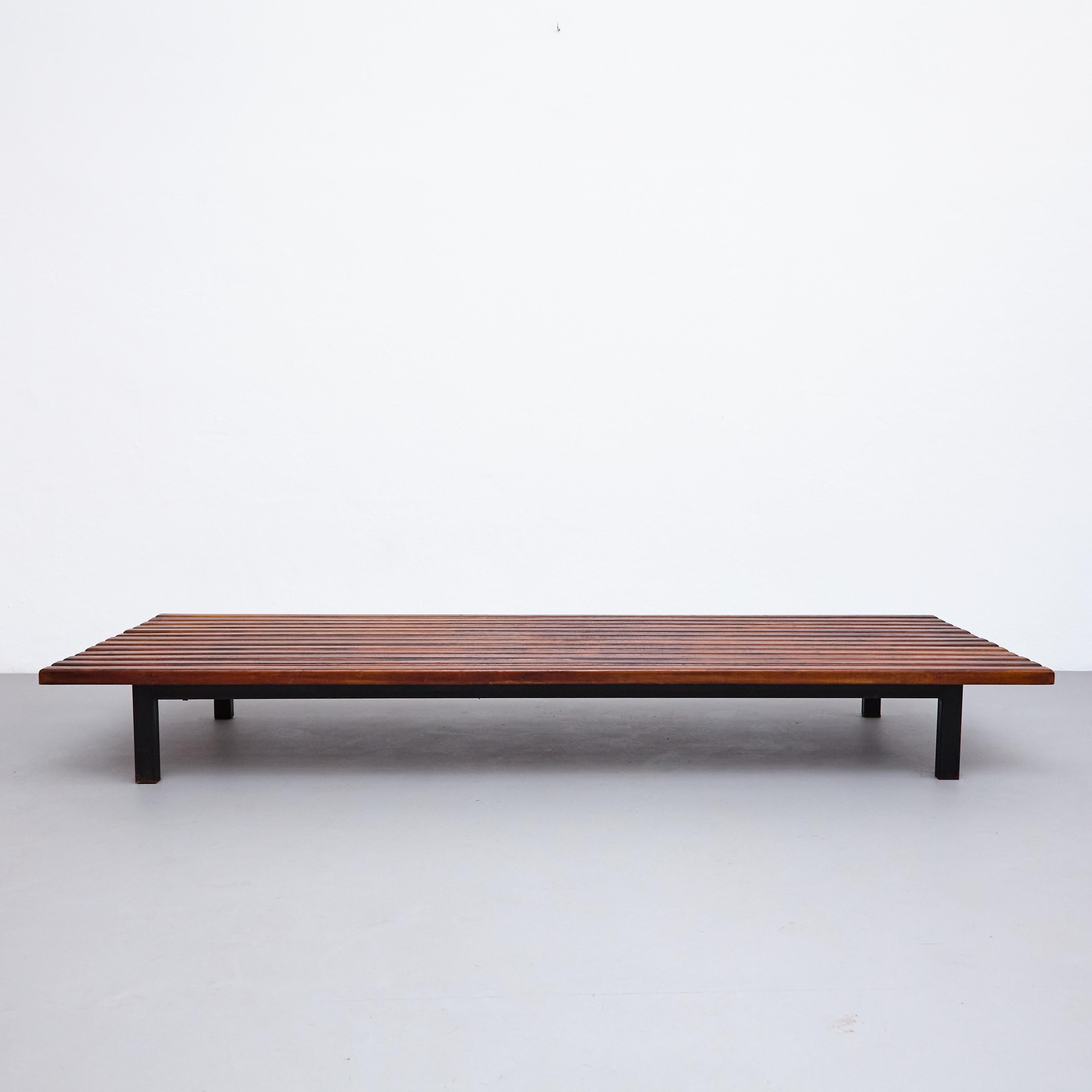 Mid-20th Century Charlotte Perriand Cansado Bench, circa 1950 For Sale