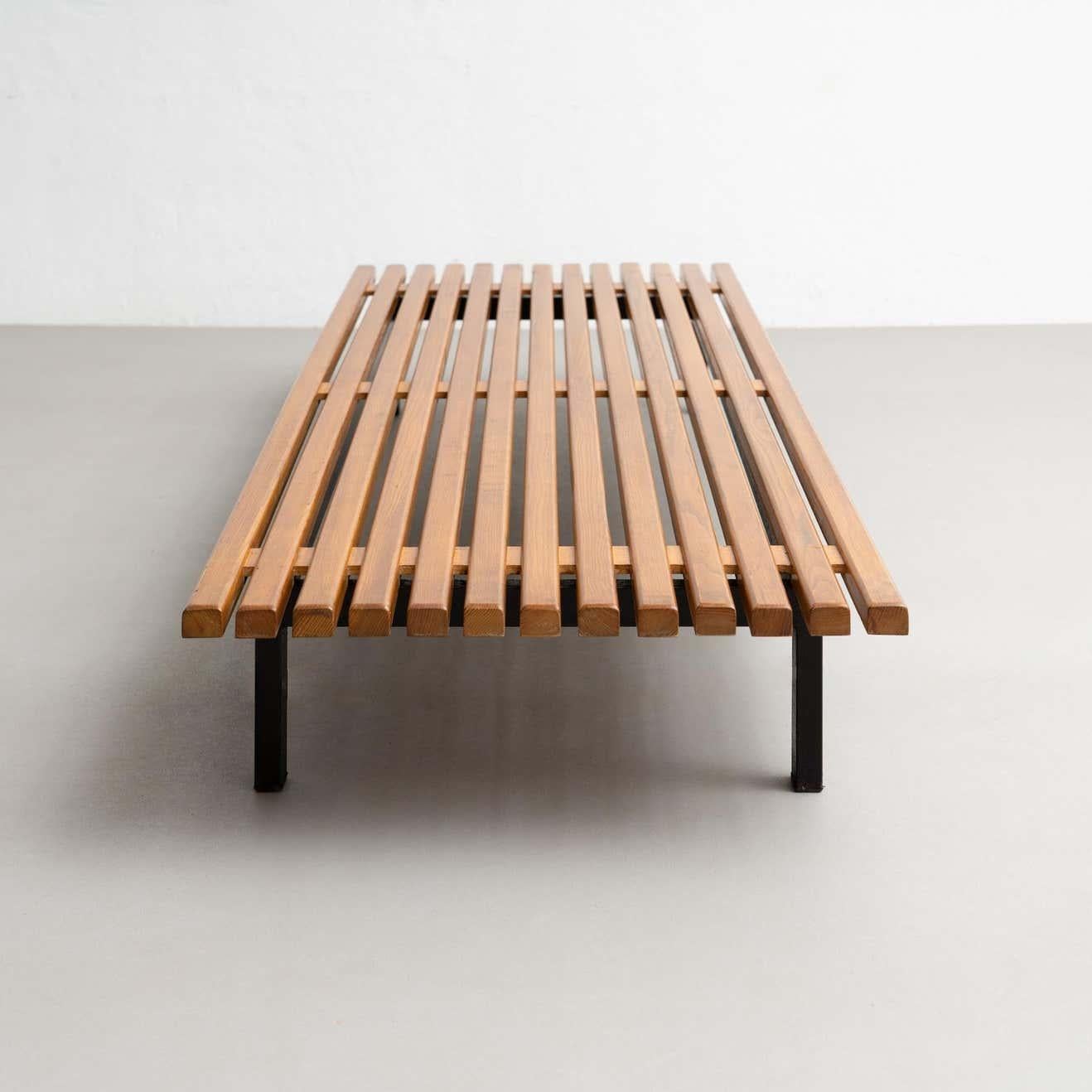 Metal Charlotte Perriand Cansado Bench, circa 1950