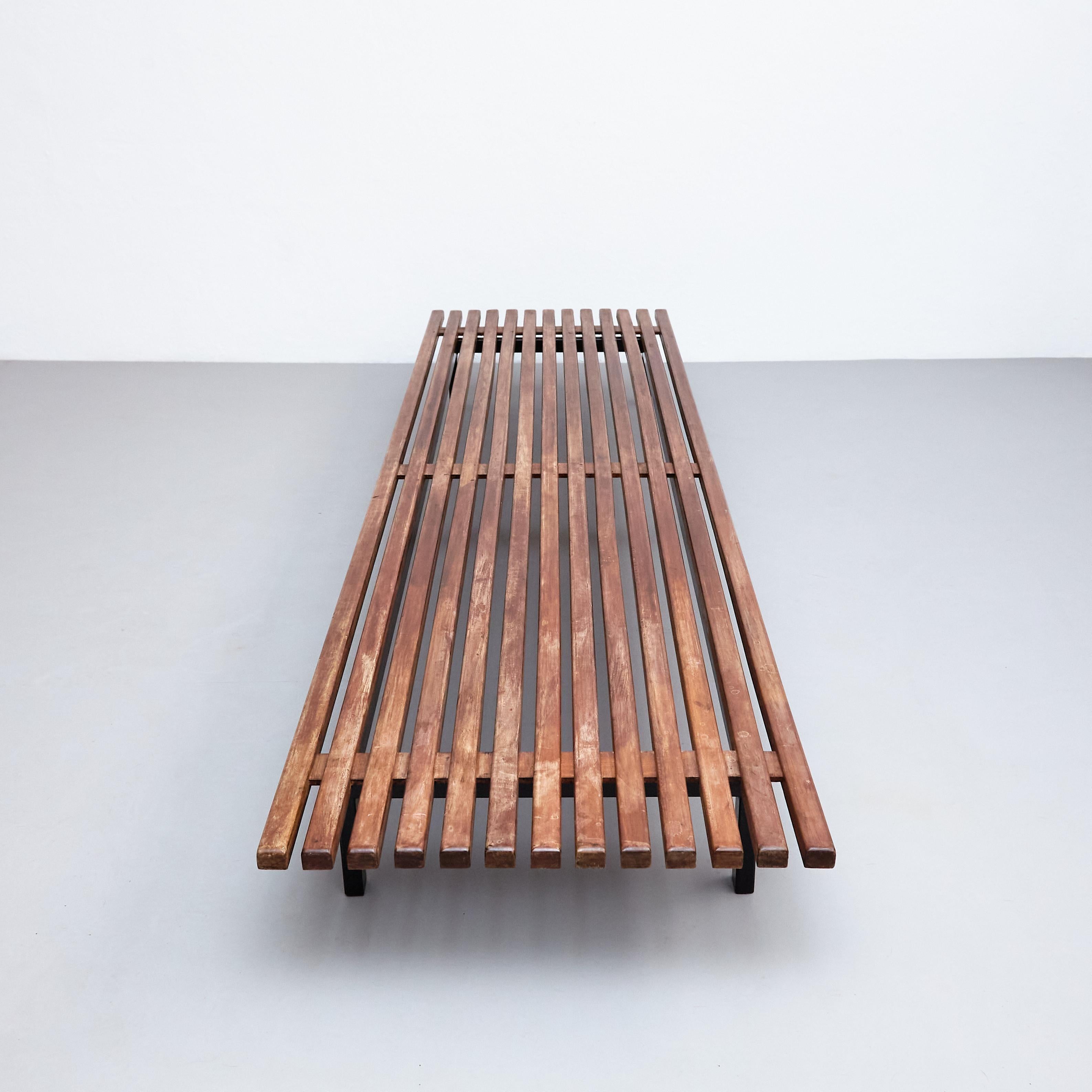 Charlotte Perriand Cansado Bench, circa 1950 For Sale 2