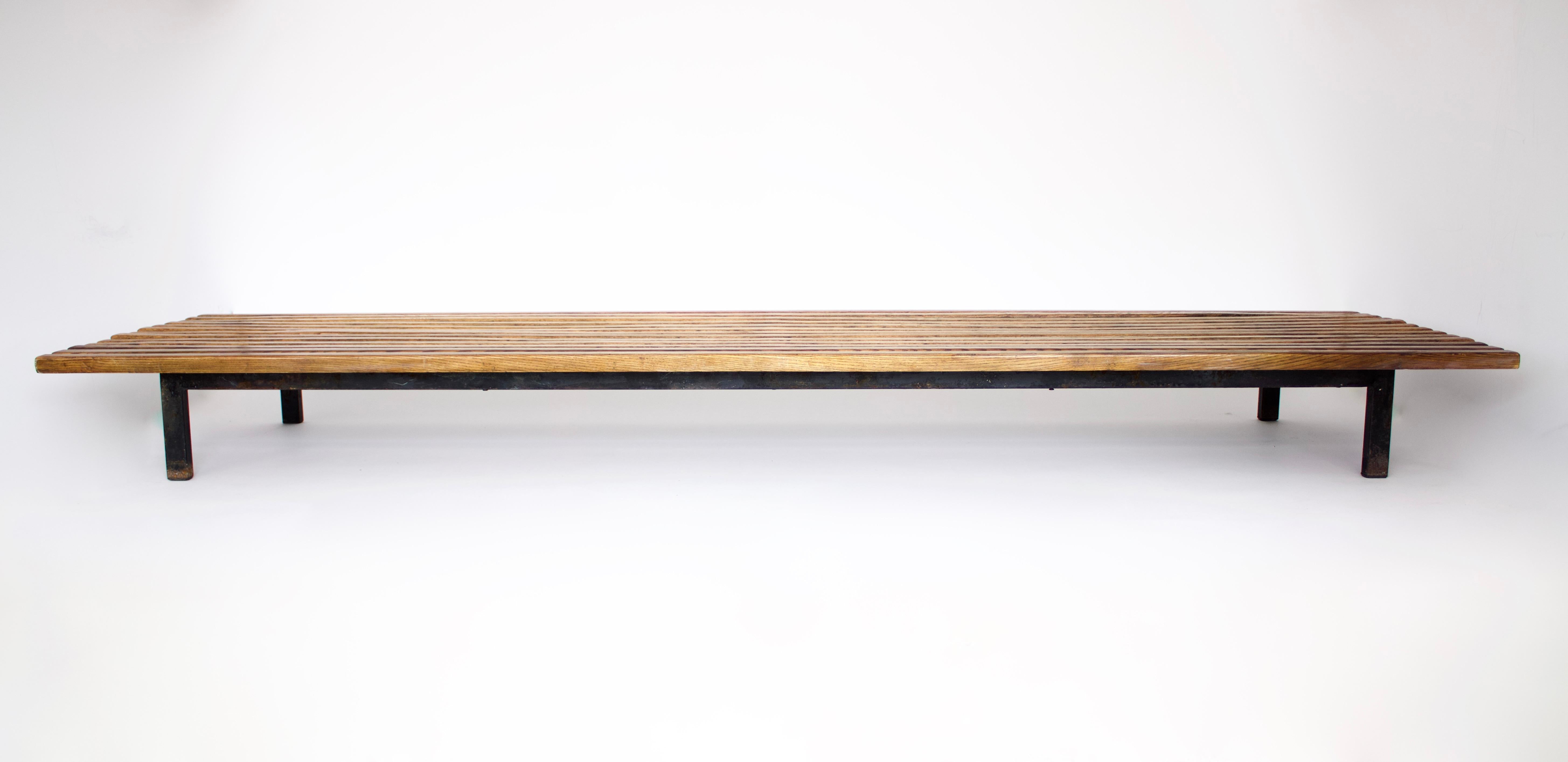 Charlotte Perriand Cansado Bench in Ash Wood In Good Condition For Sale In Chicago, IL