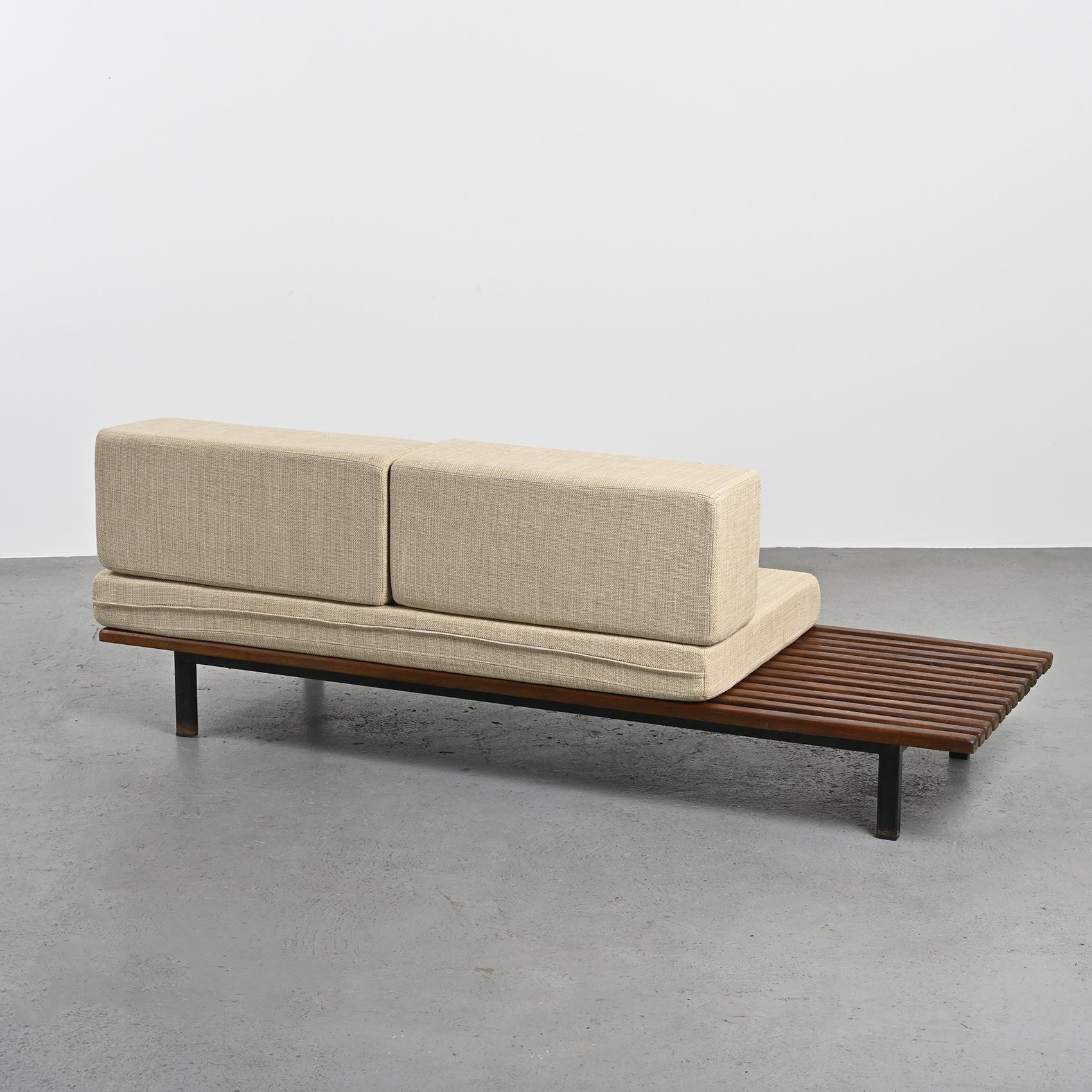 Banc Charlotte Perriand Cansado, Steph Simon, vers 1962 en vente 4