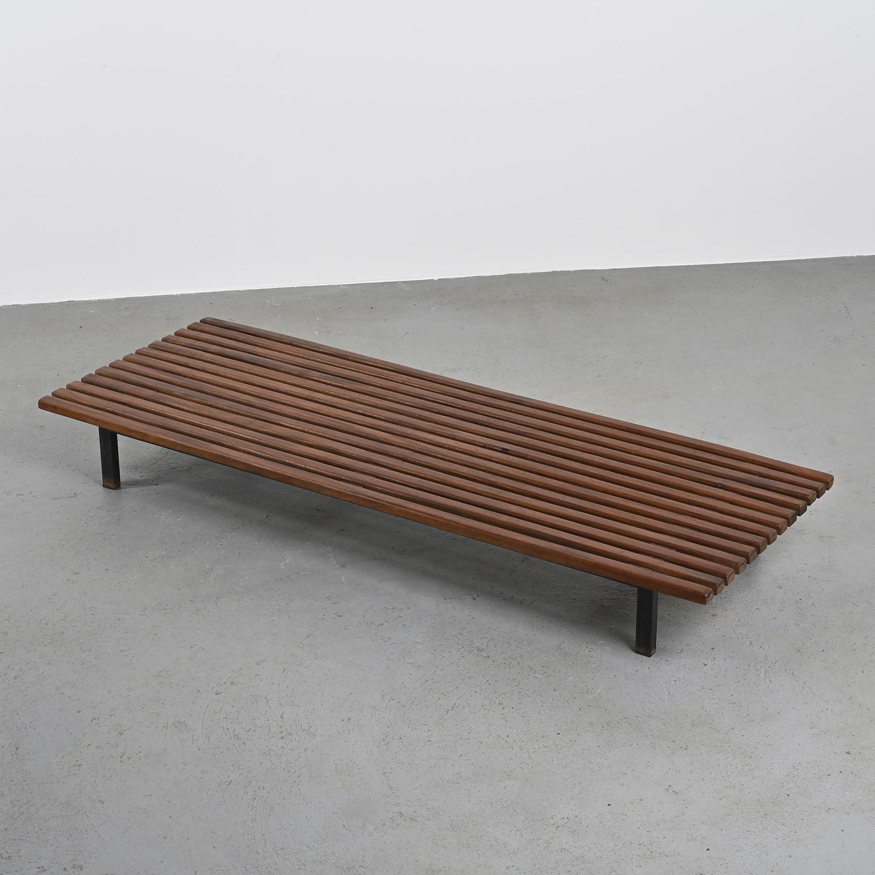 Banc Charlotte Perriand Cansado, Steph Simon, vers 1962 en vente 6