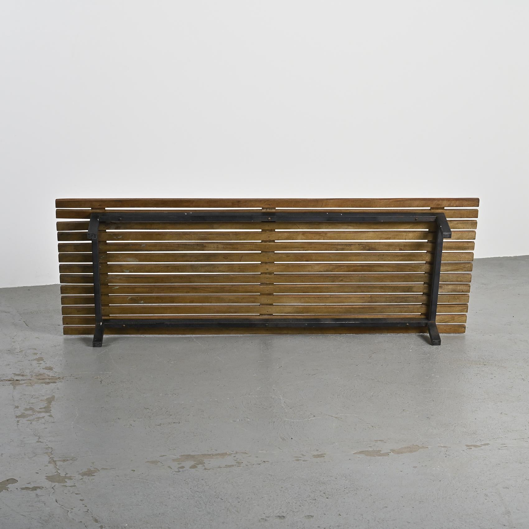 Banc Charlotte Perriand Cansado, Steph Simon, vers 1962 en vente 10