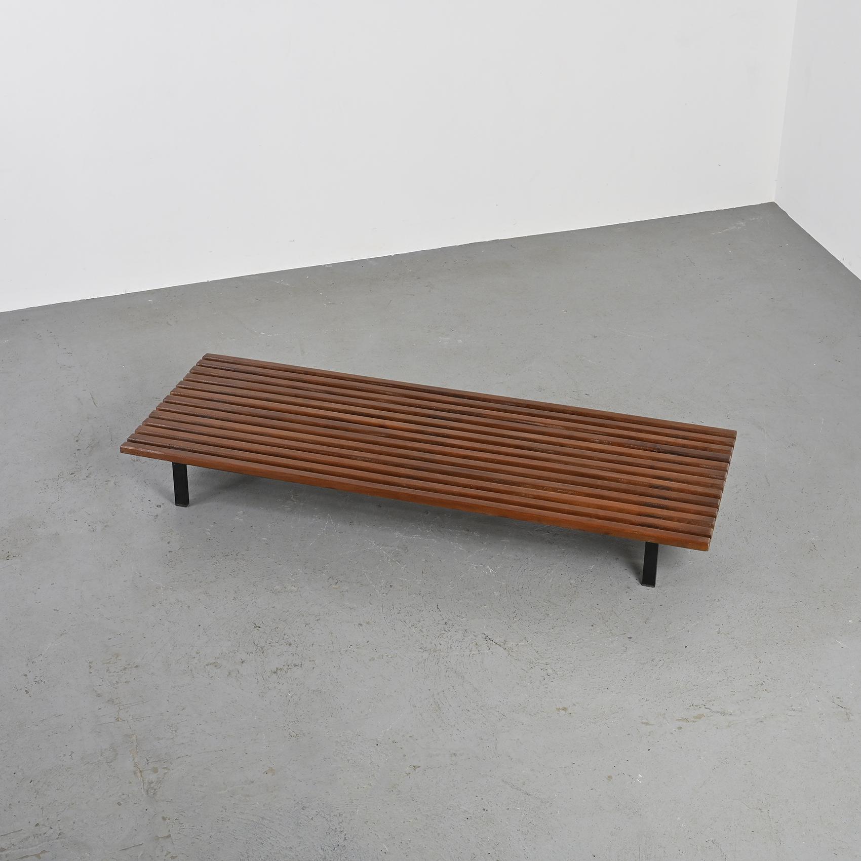 Mid-20th Century Charlotte Perriand Cansado Bench, Steph Simon, ca. 1962