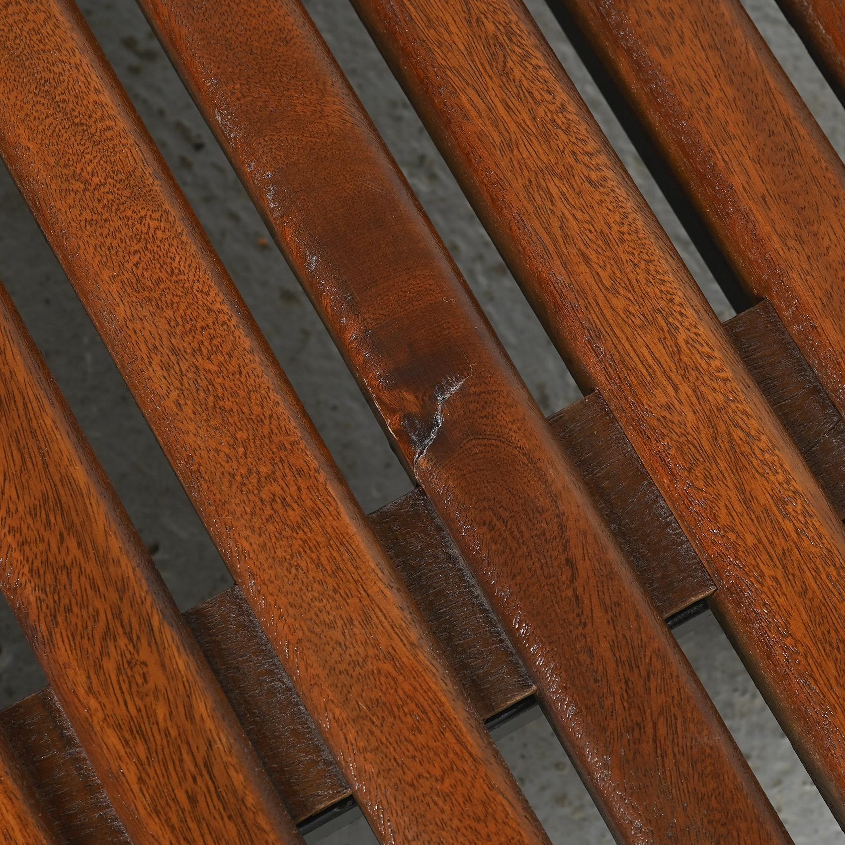Wood Charlotte Perriand Cansado Bench, Steph Simon, ca. 1962
