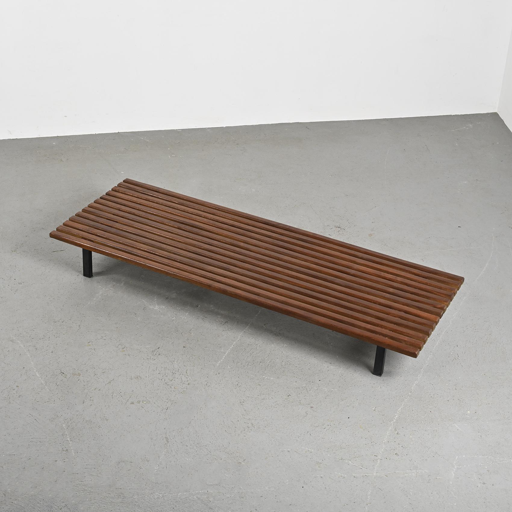 Wood Charlotte Perriand Cansado Bench, Steph Simon, ca. 1962