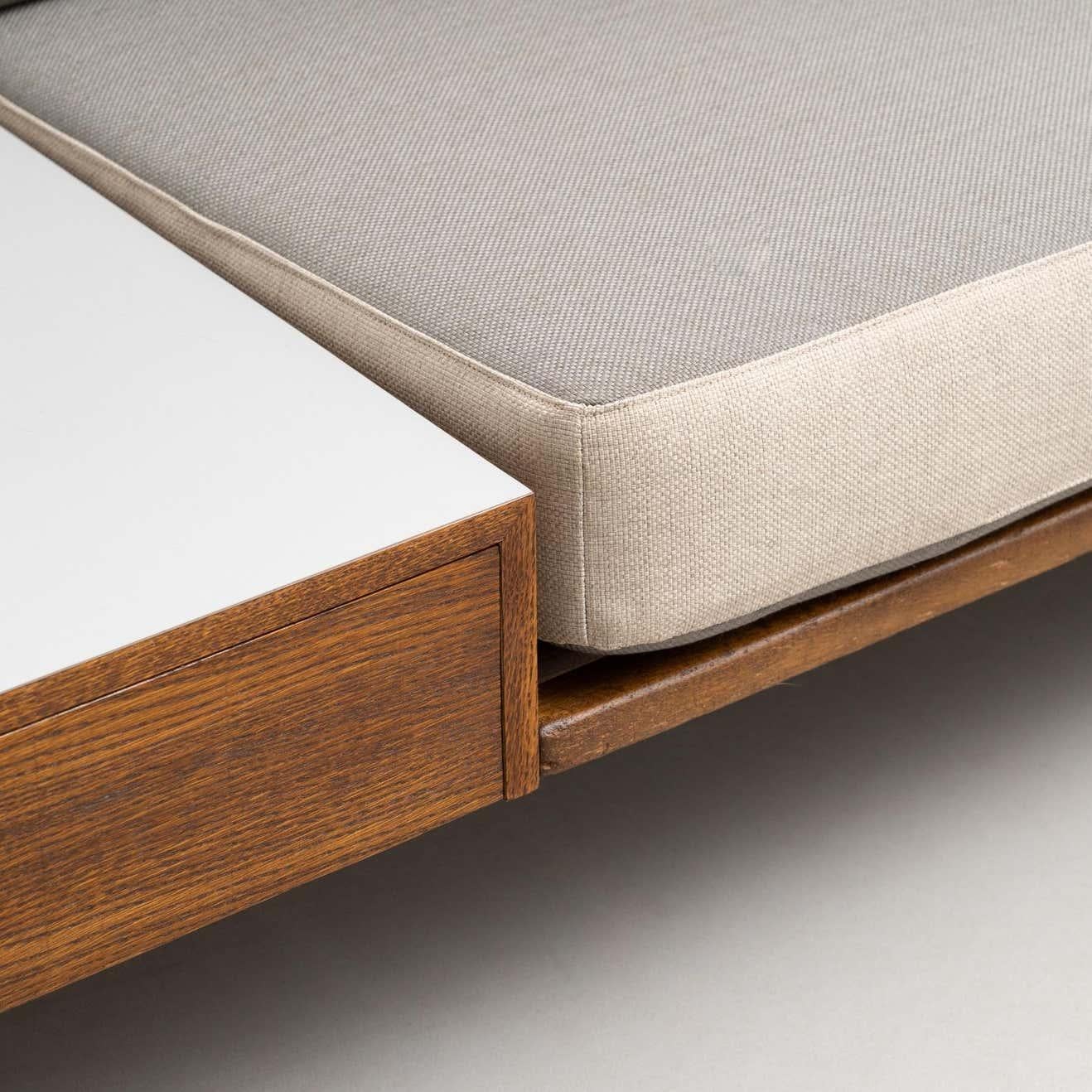 Charlotte Perriand Cansado Bench with a Drawer, circa 1958 6