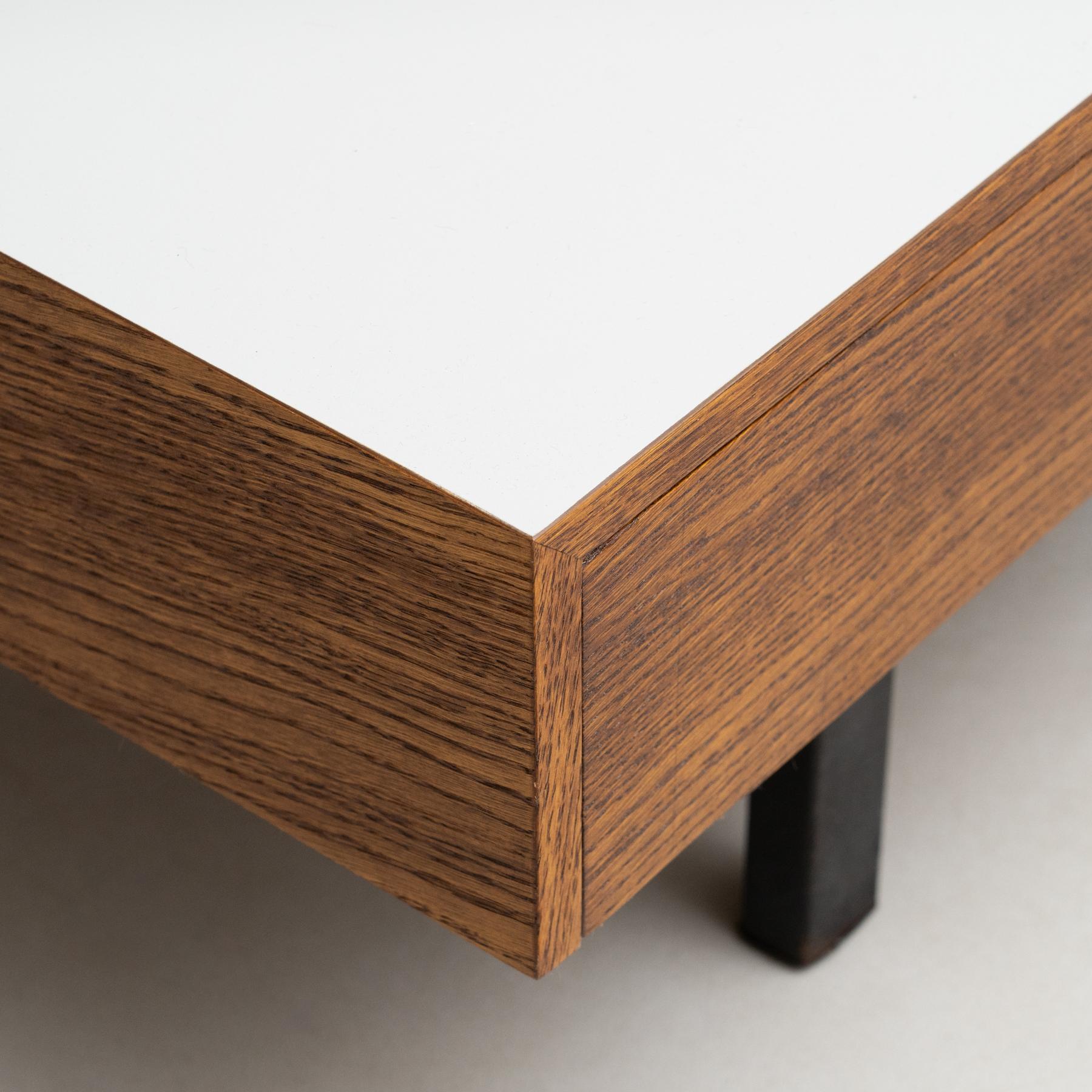 Charlotte Perriand Cansado Bench with a Drawer, circa 1958 7