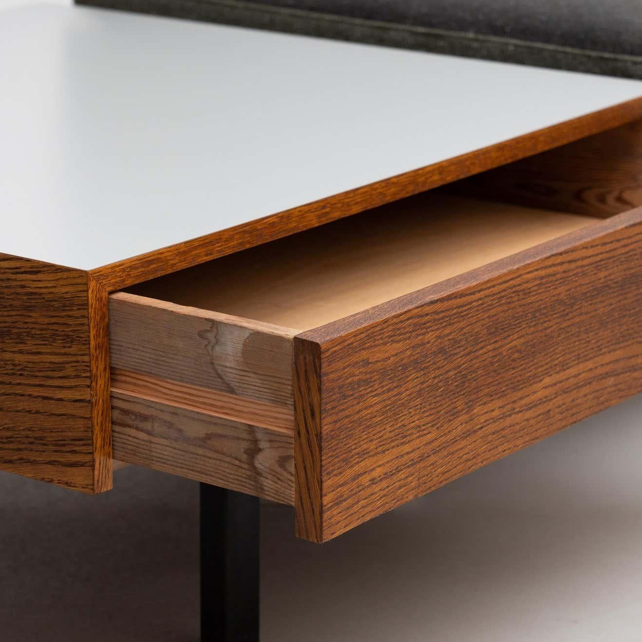 Charlotte Perriand Cansado Bench with a Drawer, circa 1958 For Sale 7