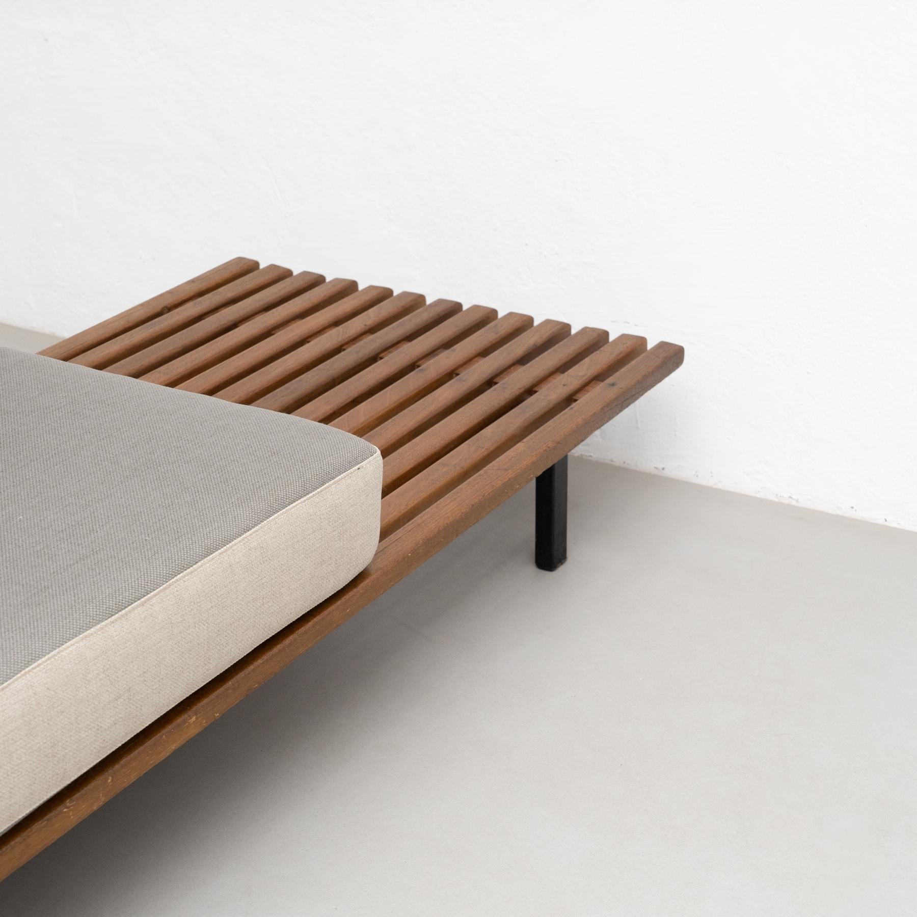 Charlotte Perriand Cansado Bench with a Drawer, circa 1958 12