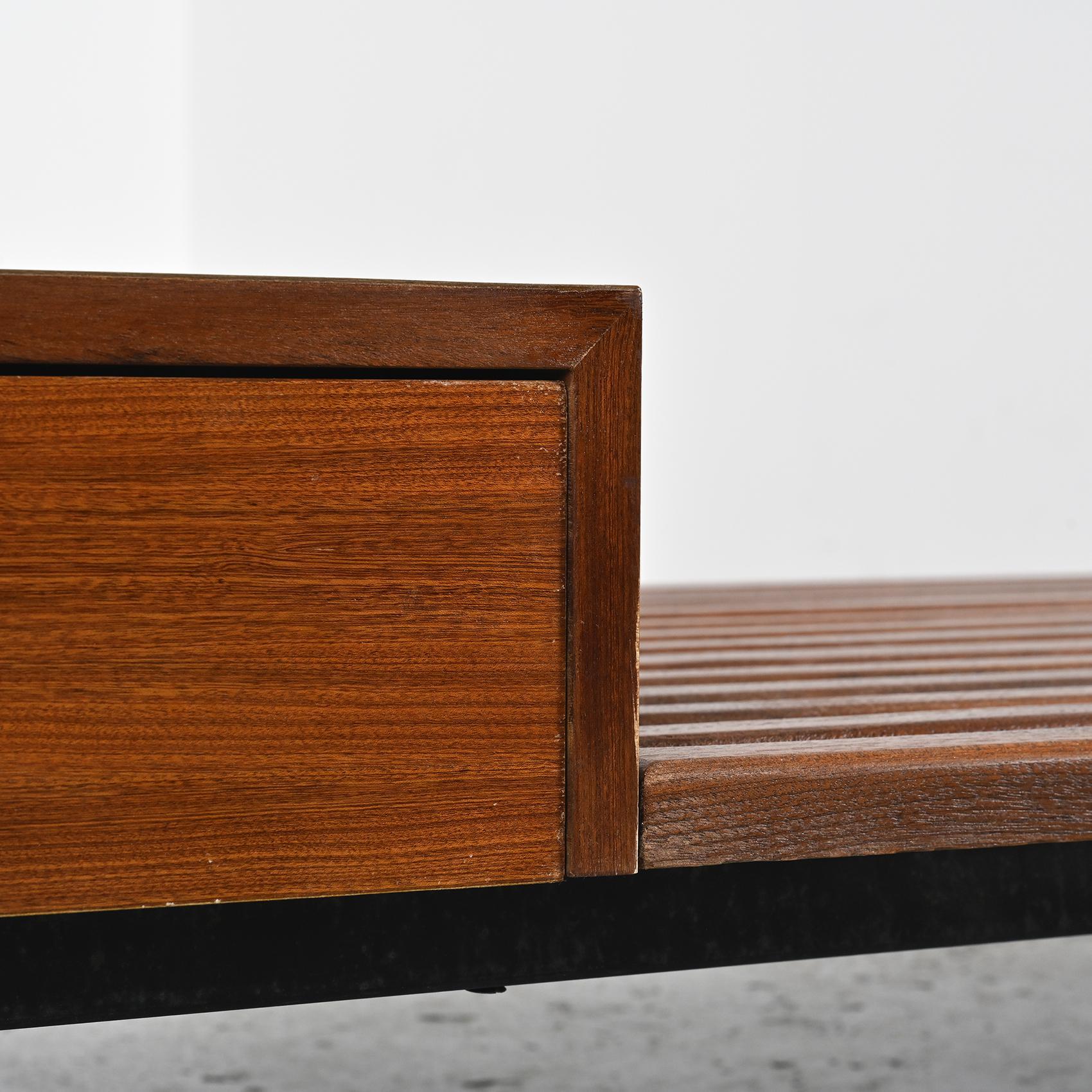 Charlotte Perriand Cansado Bench with Drawer Steph Simon 3