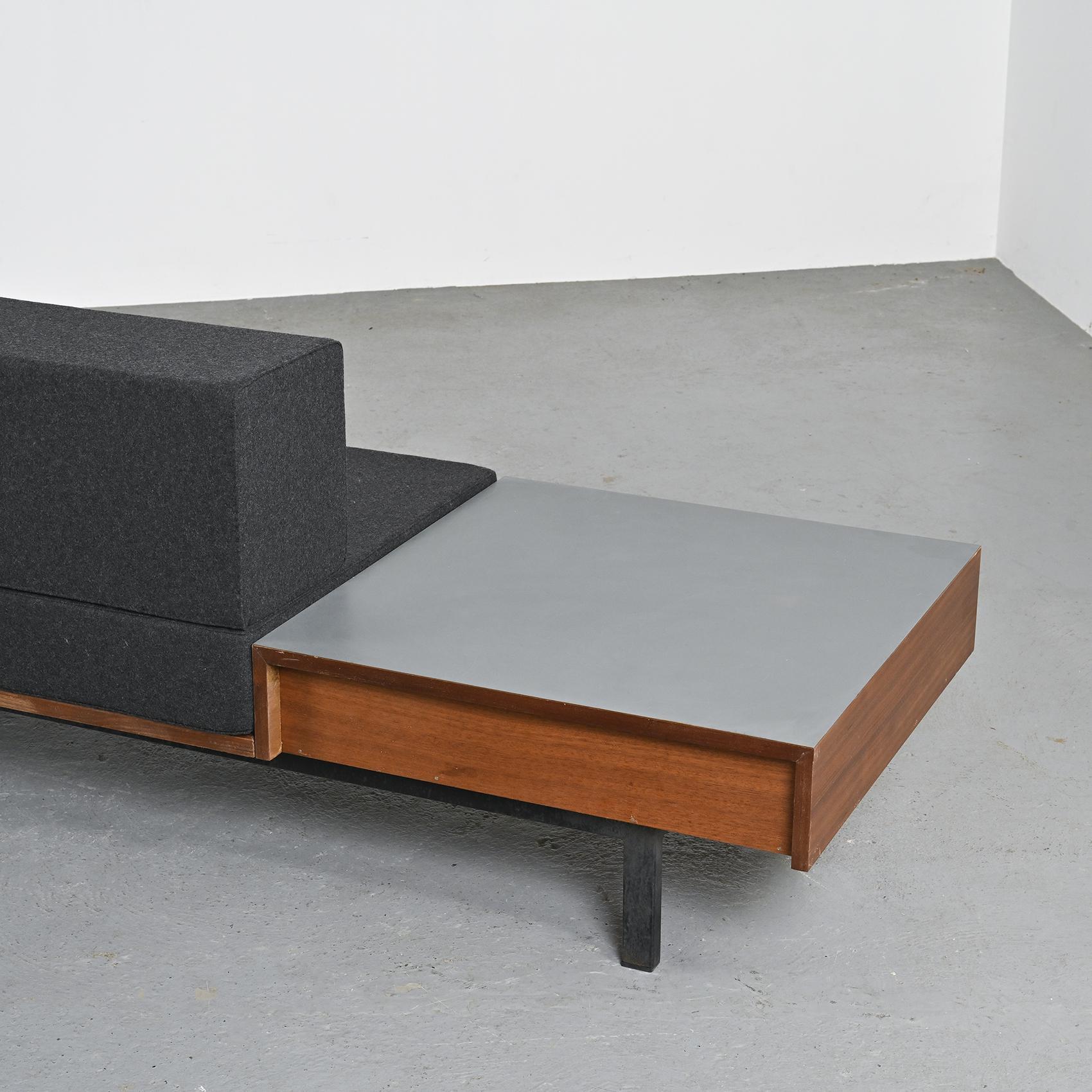 Charlotte Perriand Cansado Bench with Drawer Steph Simon 8