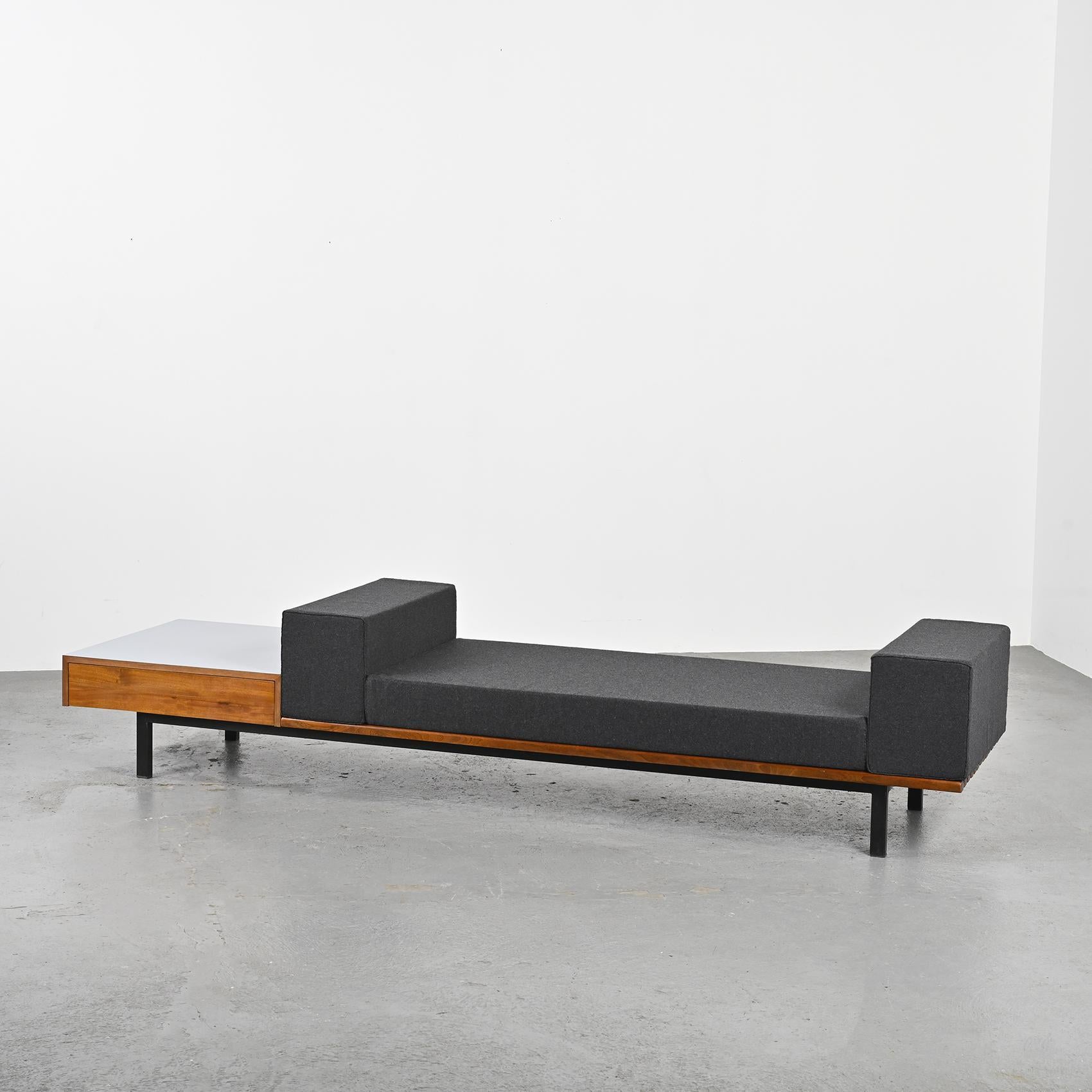 Charlotte Perriand Cansado Bench with Drawer Steph Simon 2