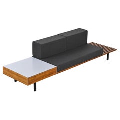 Charlotte Perriand Cansado Bench with Drawer Steph Simon