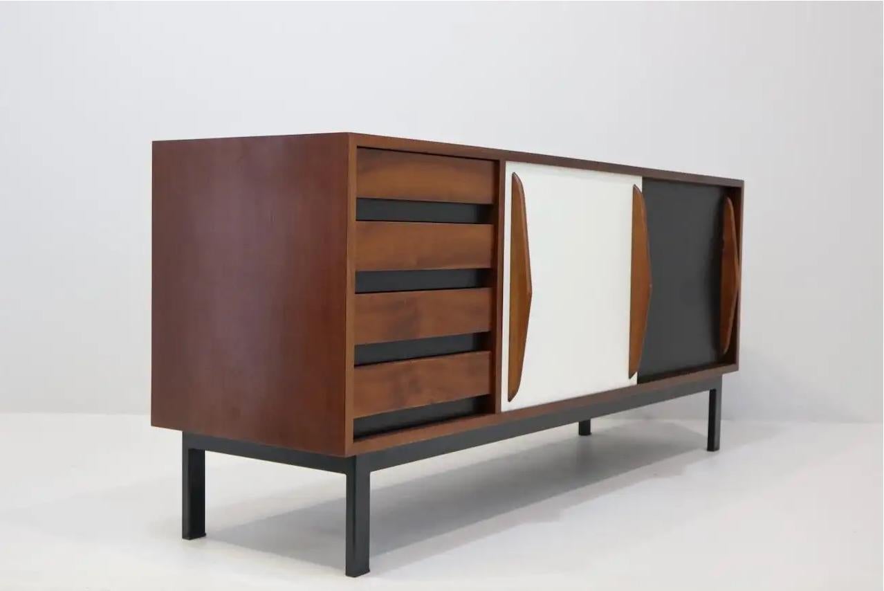 French Charlotte Perriand, Cansado Cabinet, circa 1958 For Sale