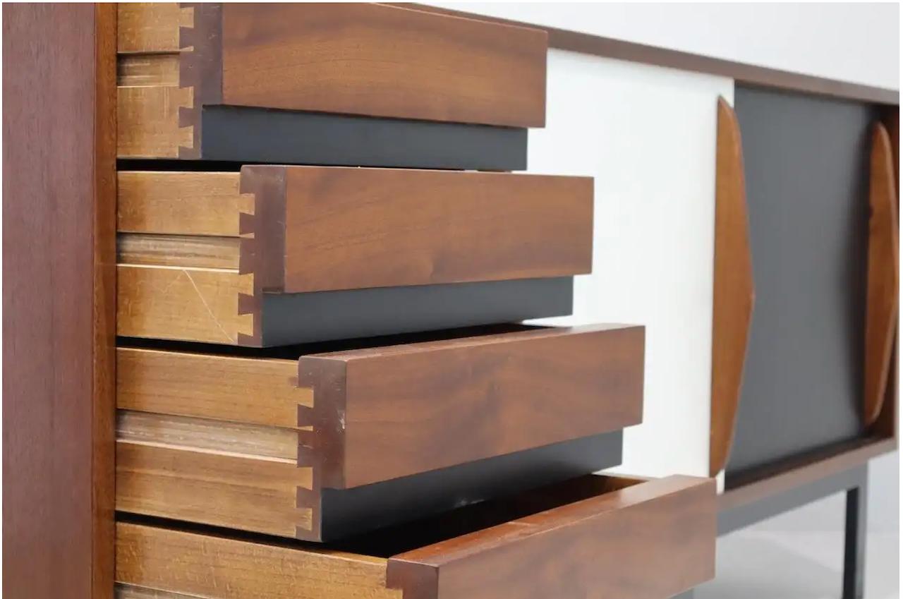 Charlotte Perriand, Cansado Cabinet, circa 1958 In Good Condition For Sale In Rovereta, Repubblica di San Marino