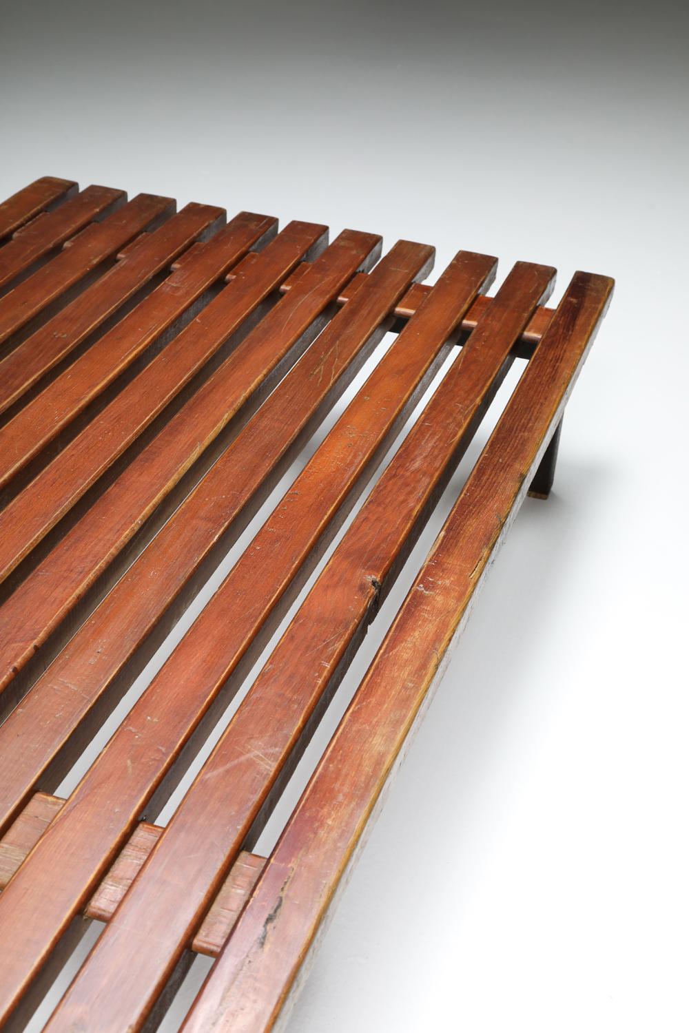 Charlotte Perriand 'Cansado' Low Bench 1