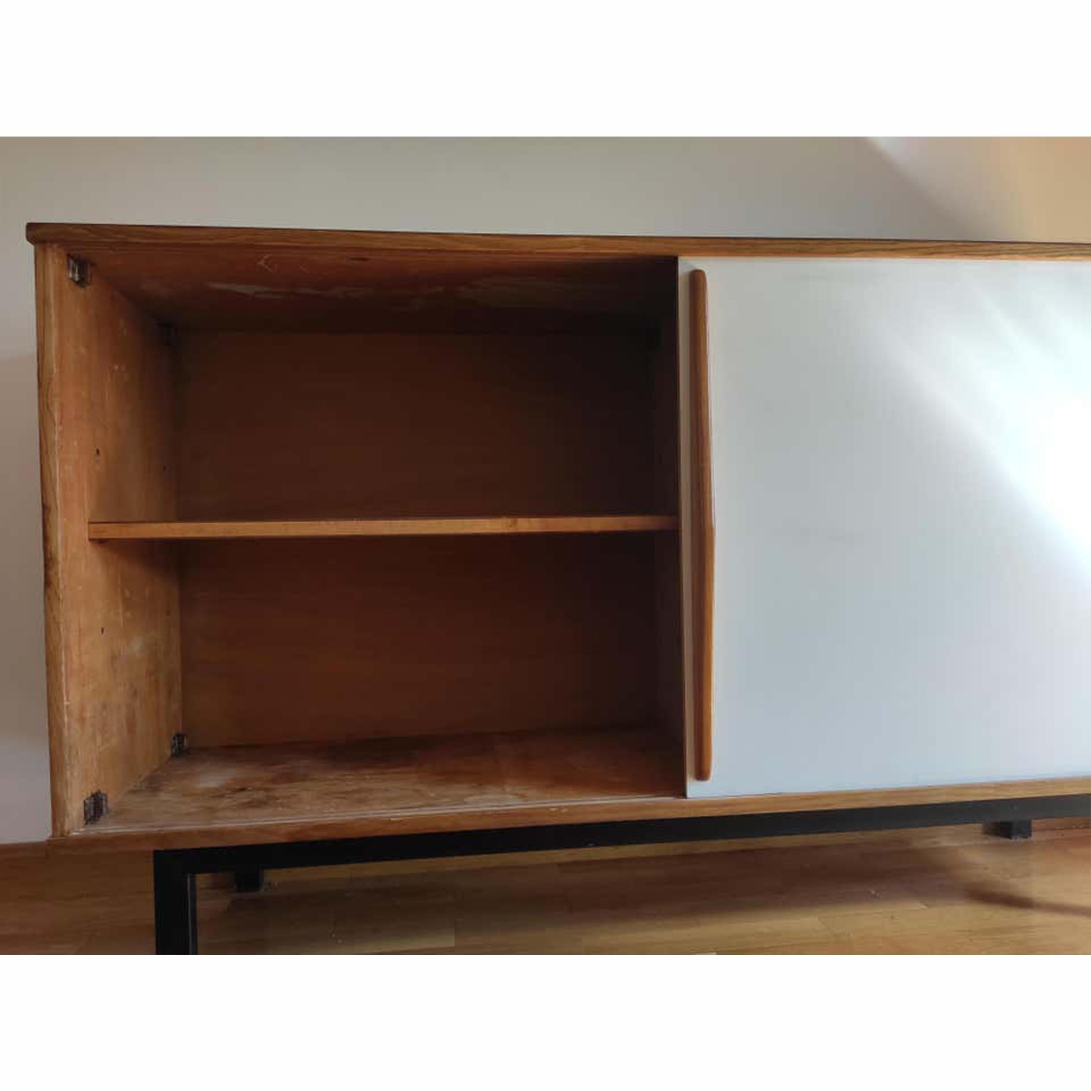 French Charlotte Perriand Cansado Sideboard, circa 1950