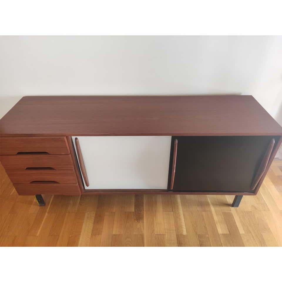 Charlotte Perriand Mid Century Modern Cansado Sideboard, circa 1950 For Sale 1