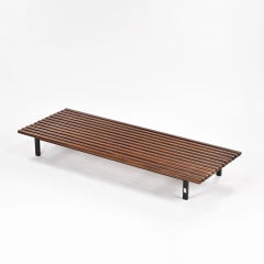 Charlotte Perriand Cansado Slat Bench / Table, Midcentury Modern, 1950s, France