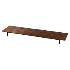 Charlotte Perriand Cansado Wood Larger Bench, circa 1962