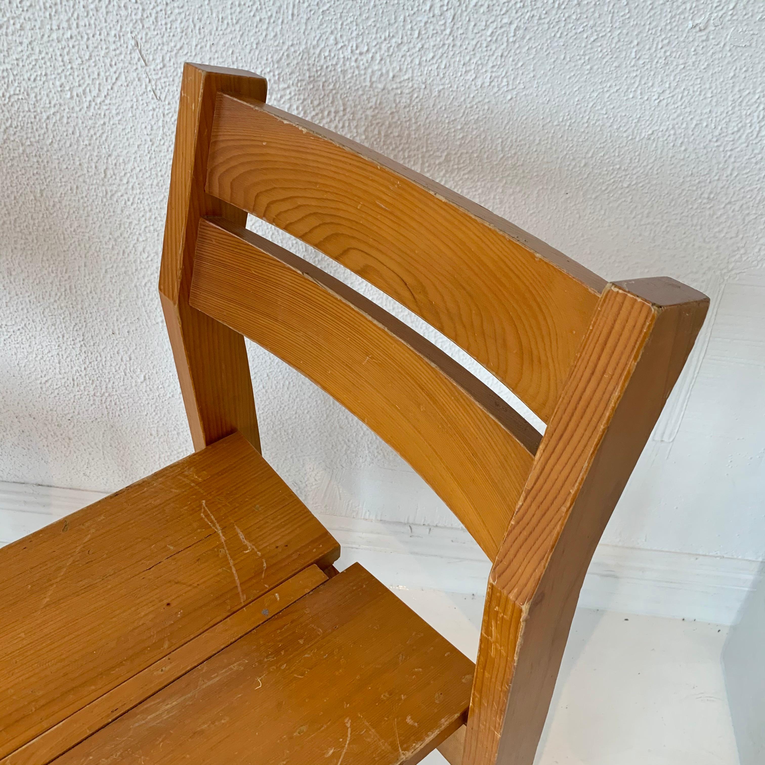 Stühle von Charlotte Perriand aus „La Cascade“ in Les Arcs, 1600 im Angebot 5