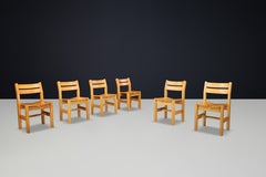 Charlotte Perriand Chairs from "La Cascade" at Les Arcs 1600.