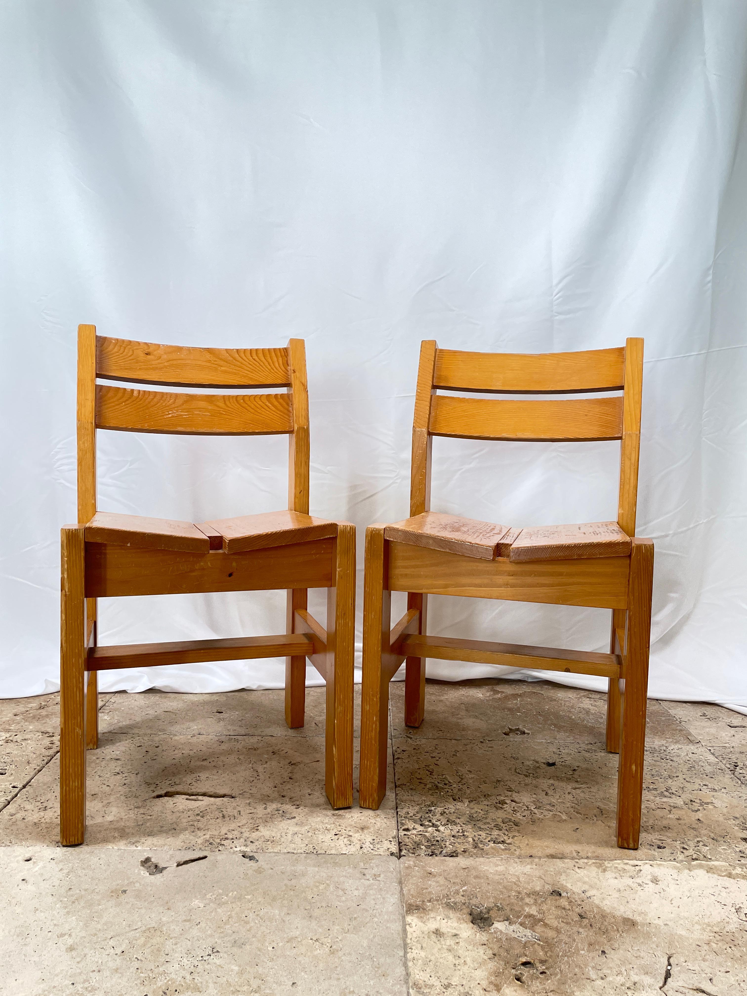 Mid-20th Century Charlotte Perriand Chairs from 