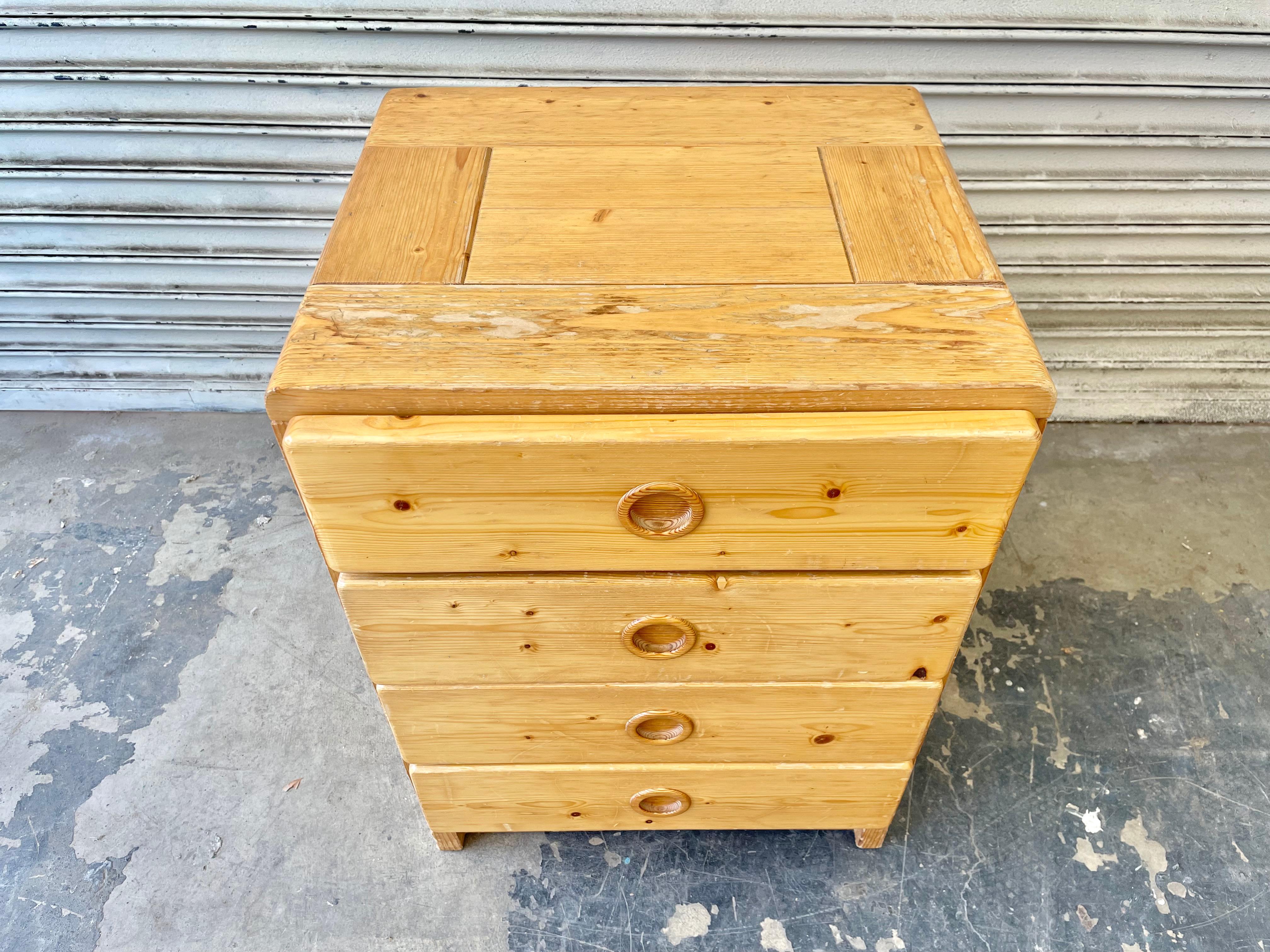 Mid-20th Century Charlotte Perriand Chest of Drawers for Les Arcs For Sale