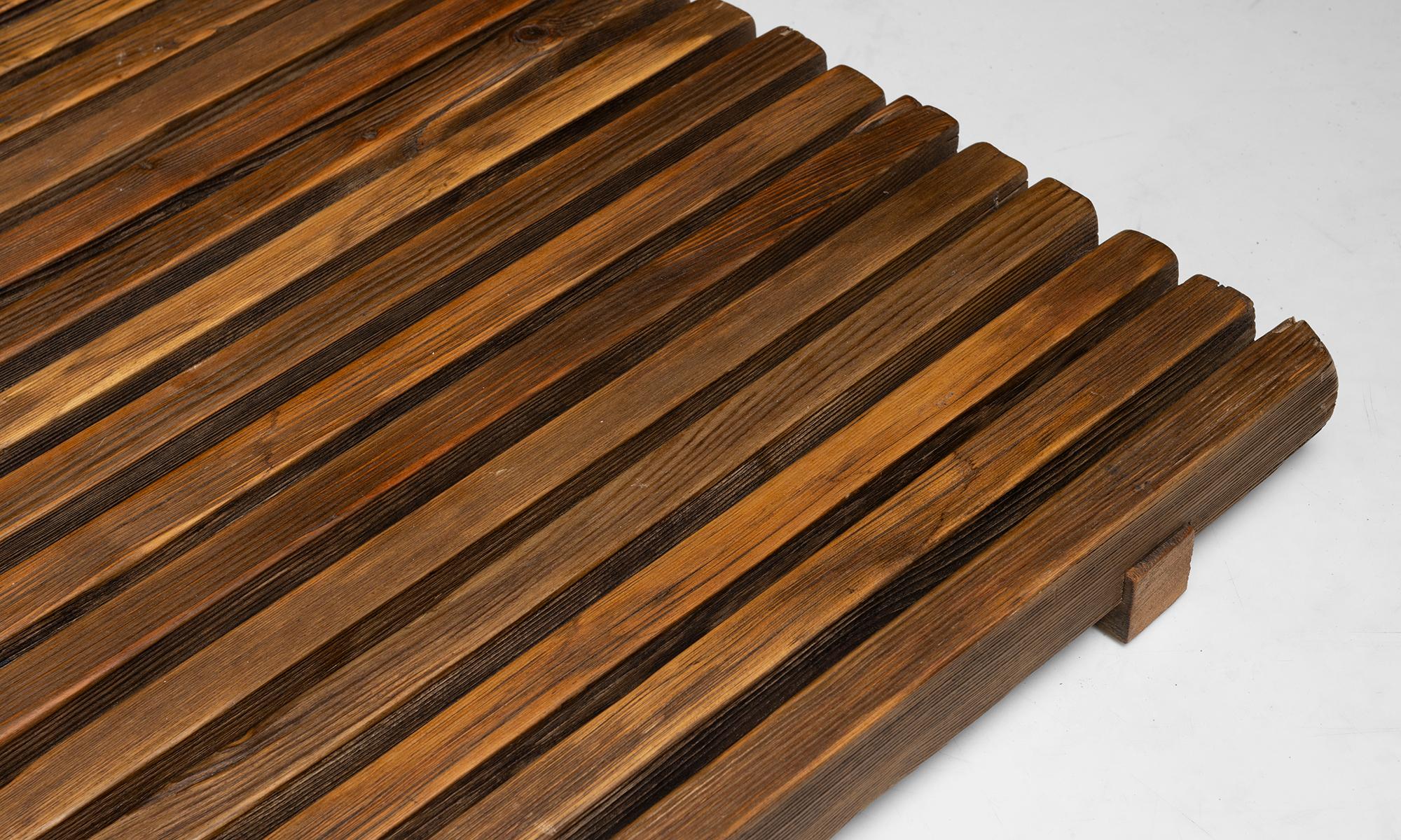 Milieu du XXe siècle Table basse Charlotte Perriand, France circa 1960 en vente