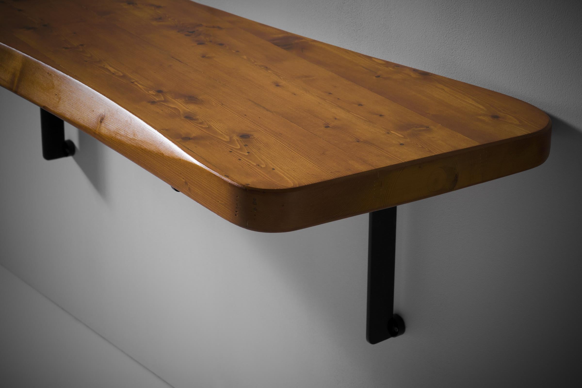 Charlotte Perriand Console for Les Arcs 1800, France, 1970s In Good Condition In Rotterdam, NL